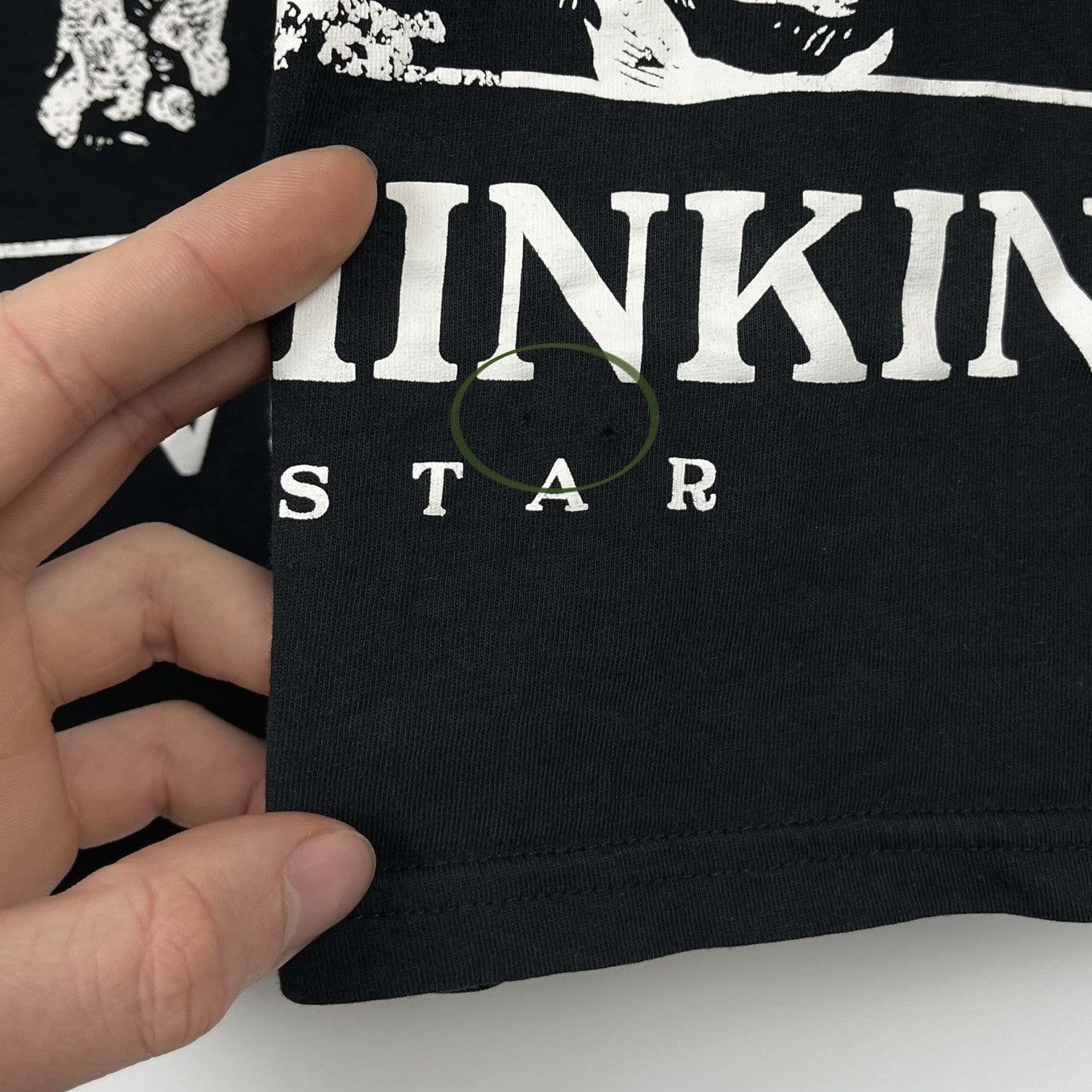 Killstar Killstar Overthinking Big Logo Gothic Art T Shirt Size US L / EU 52-54 / 3 - 9 Thumbnail