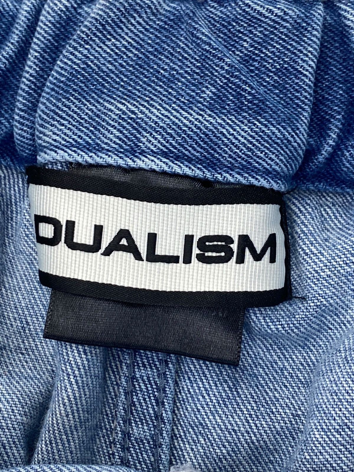 If Six Was Nine Japanese Brand Dualism Distressed Patchwork Faded Jeans Size US 30 / EU 46 - 14 Thumbnail