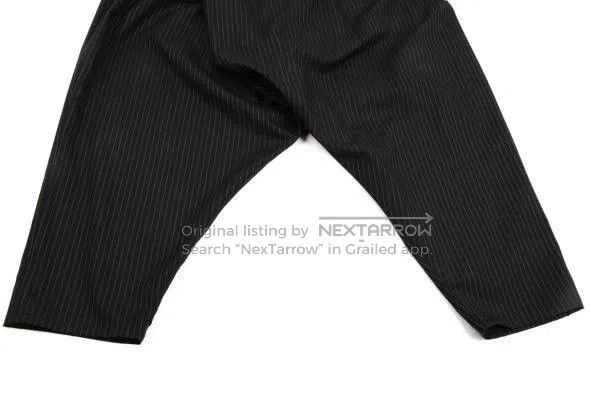 Junya Watanabe Junya Watanabe size S Black vintage striped design pants Size 23" - 7 Thumbnail