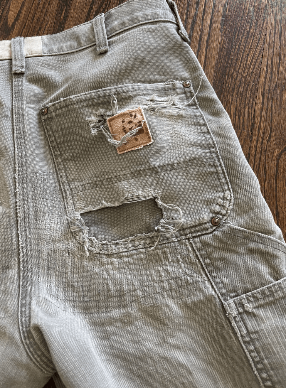 Carhartt Vintage Distressed Carhartt Carpenter Pants Size US 31 - 2 Thumbnail