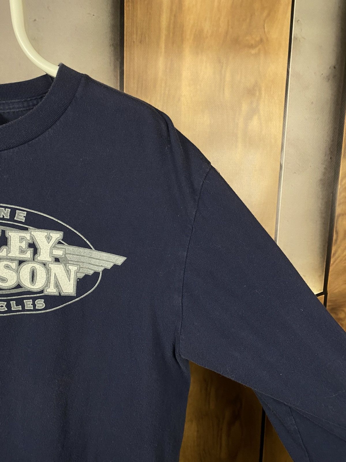 Harley Davidson 🔥Vintage 00s Sweatshirt Long Sleeve Harley Davidson America🔥 Size US L / EU 52-54 / 3 - 11 Thumbnail