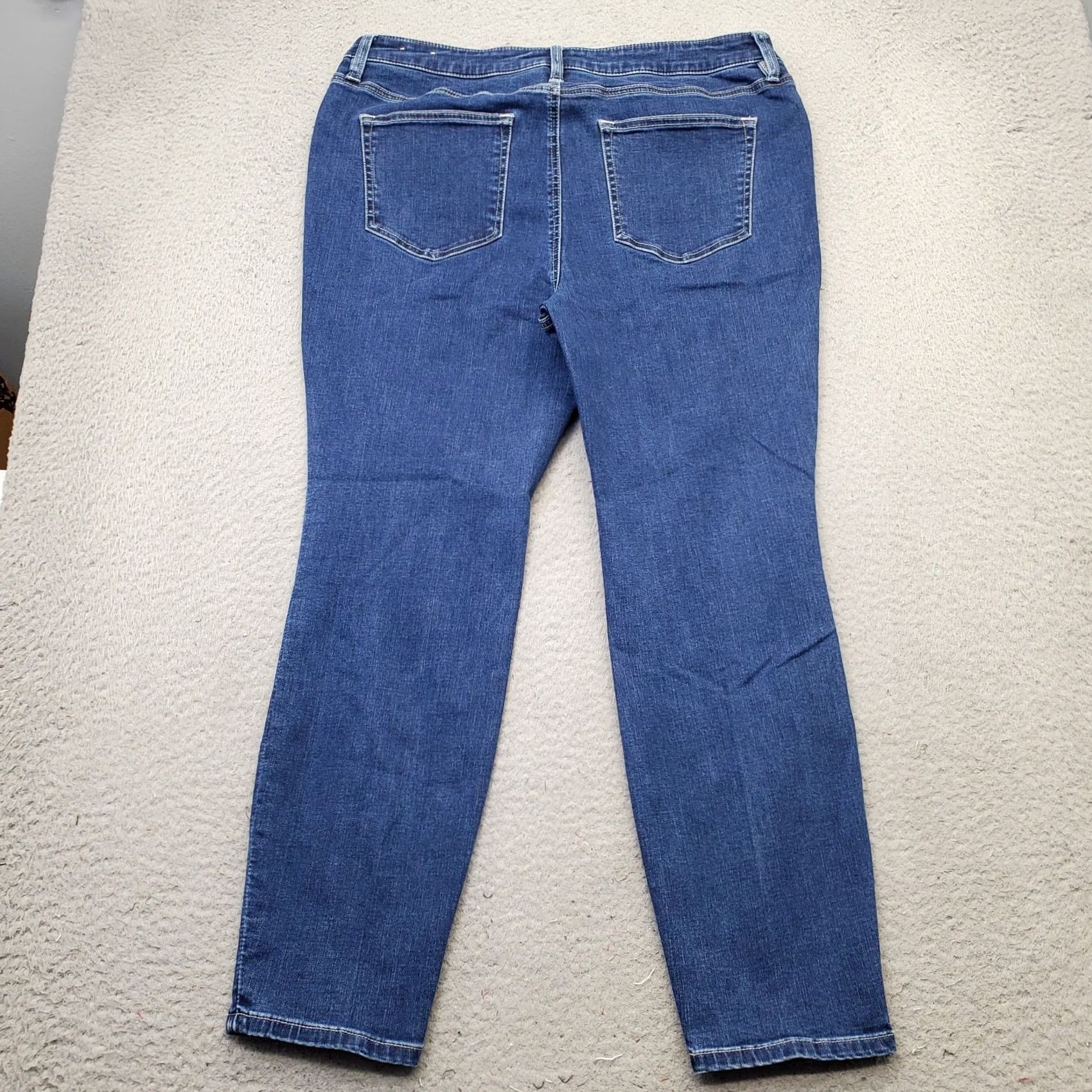 Tommy Bahama Tommy Bahama Womens 14 Jeans Denim High Rise Skinny 5-Pocket Stretch Blue Size 36" / US 14 / IT 50 - 2 Thumbnail