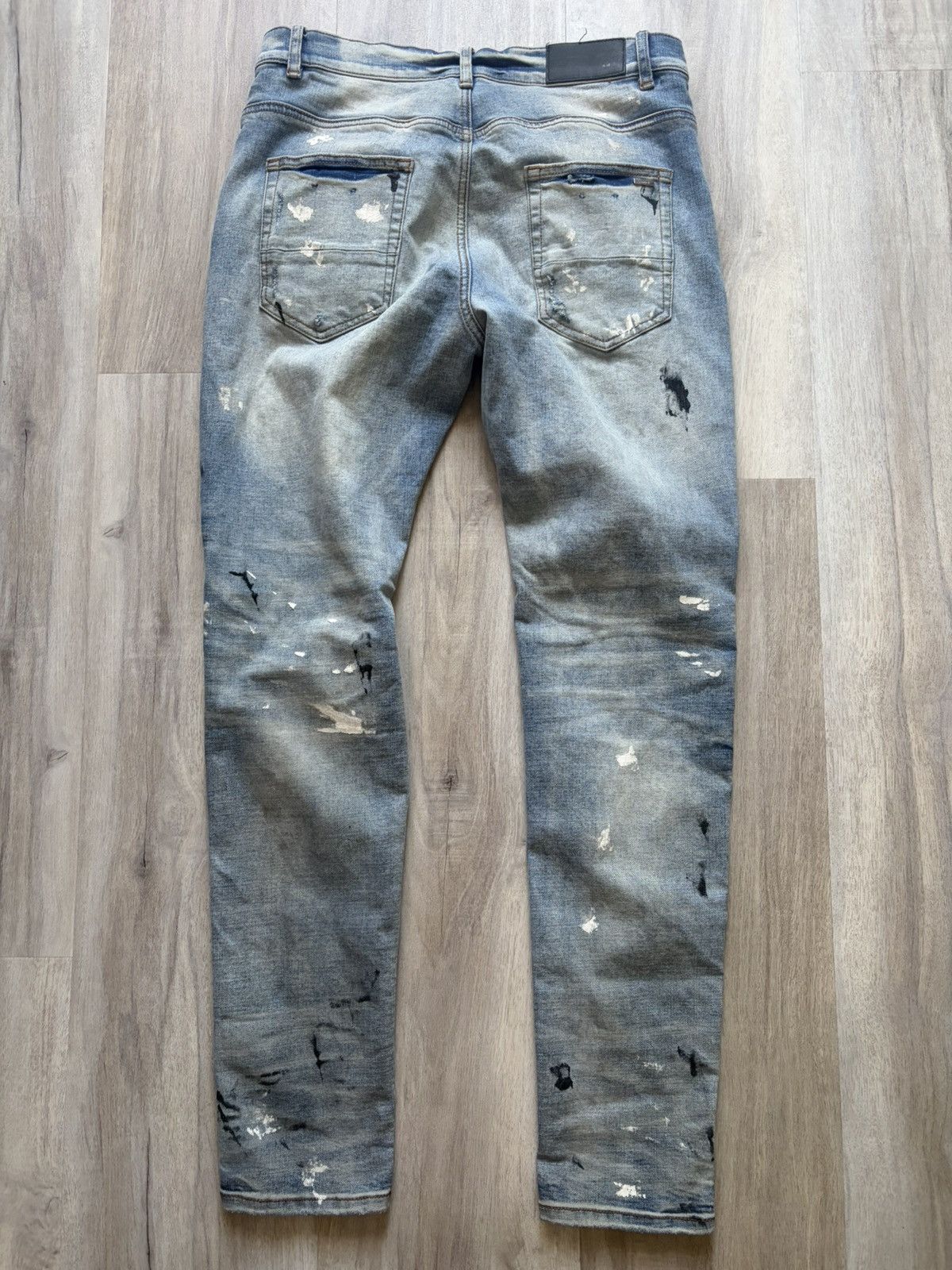Amiri Amiri Paint Splatter Jeans Size US 32 / EU 48 - 2 Thumbnail