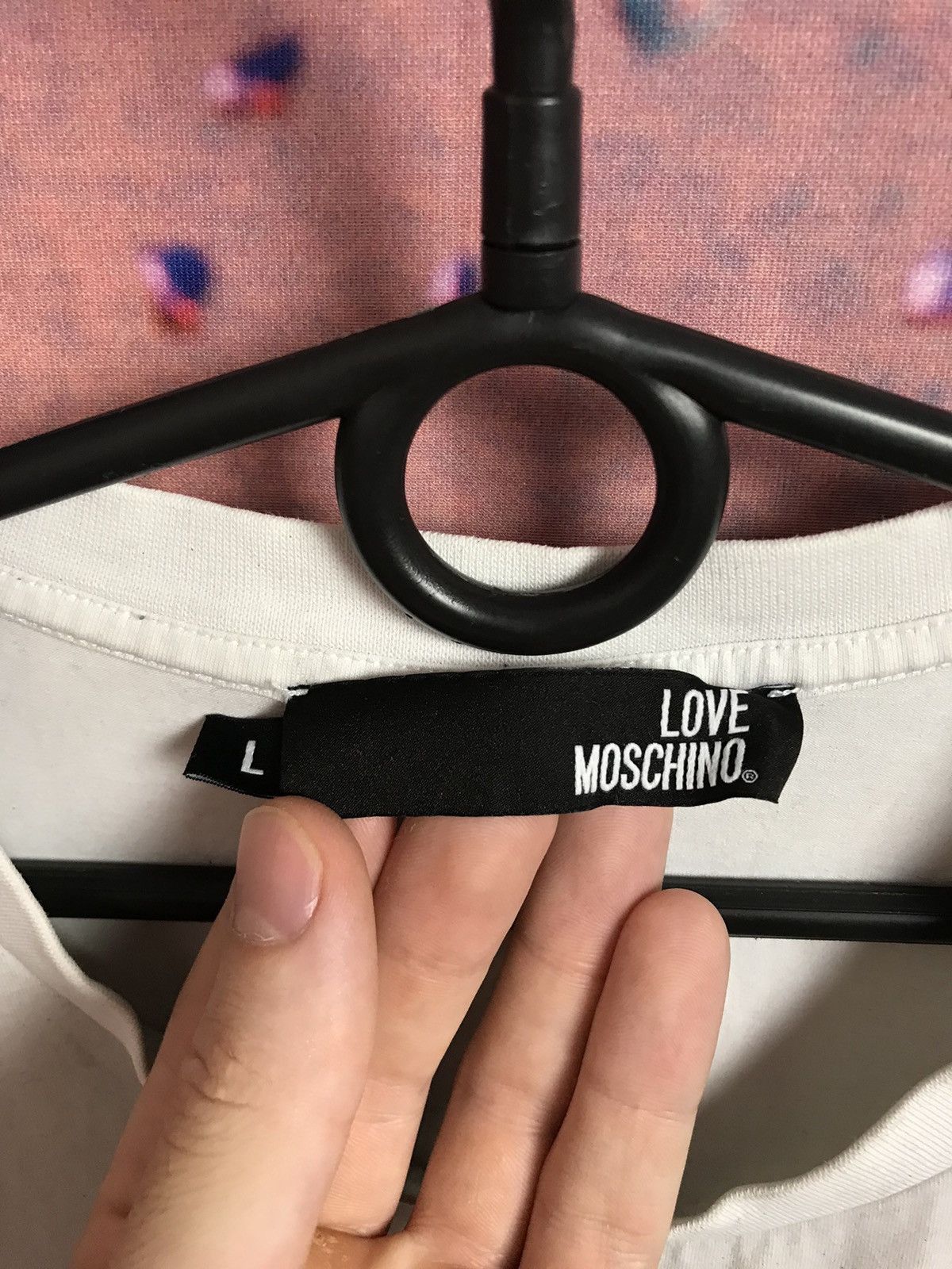 Moschino Love Moschino luxury streetwear tee Size US M / EU 48-50 / 2 - 4 Thumbnail