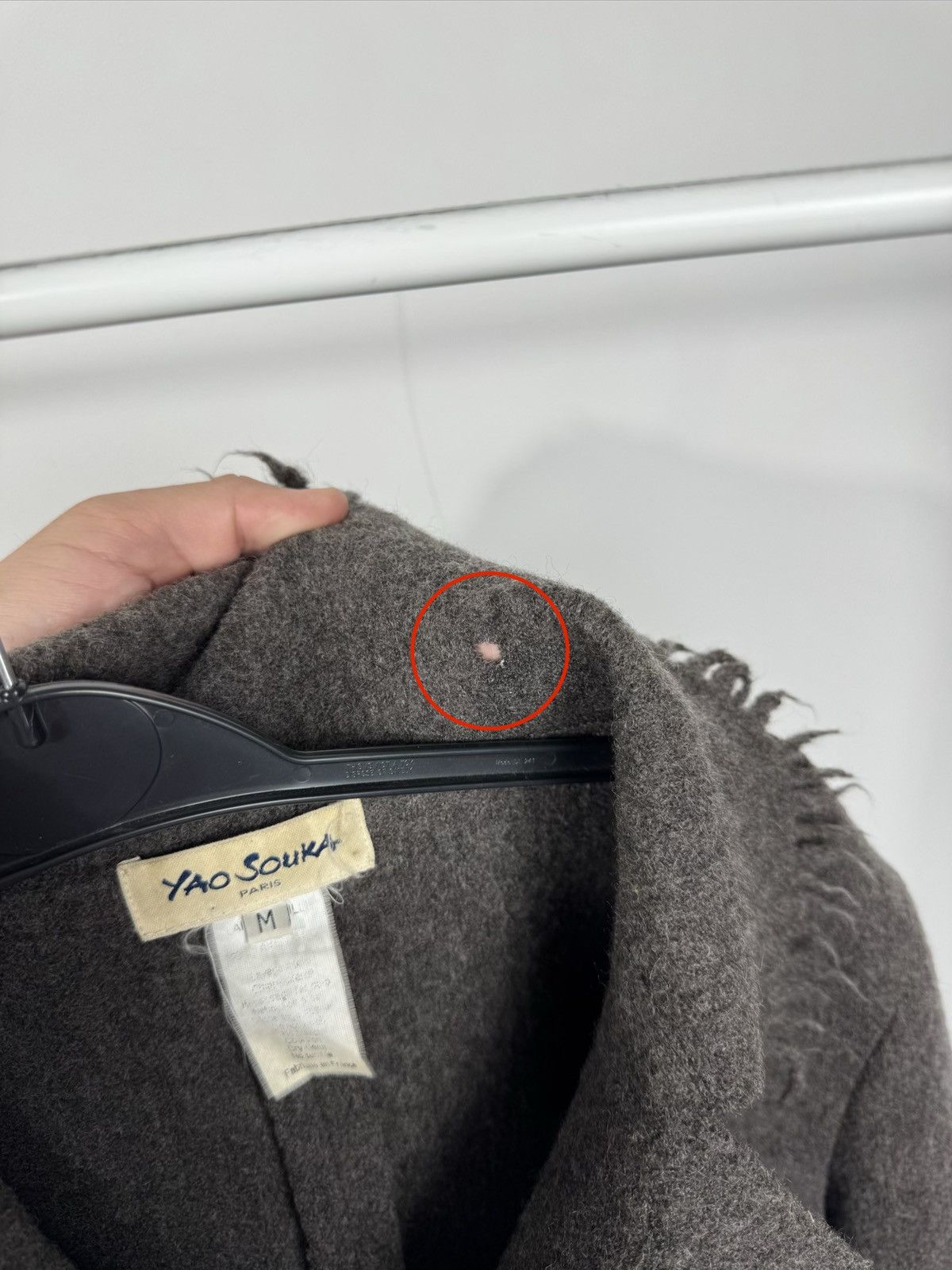 Other Yao Souka Paris Wool Blazer Jacket Gray Made in France M Size M / US 6-8 / IT 42-44 - 5 Thumbnail