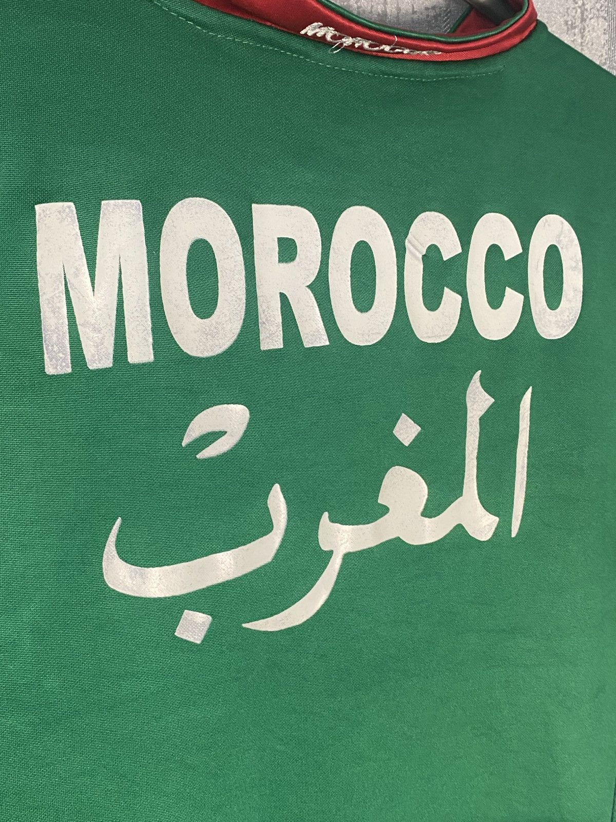 Nike Vintage Morocco Nike Soccer Football Jersey Size M-L Size US XL / EU 56 / 4 - 8 Thumbnail