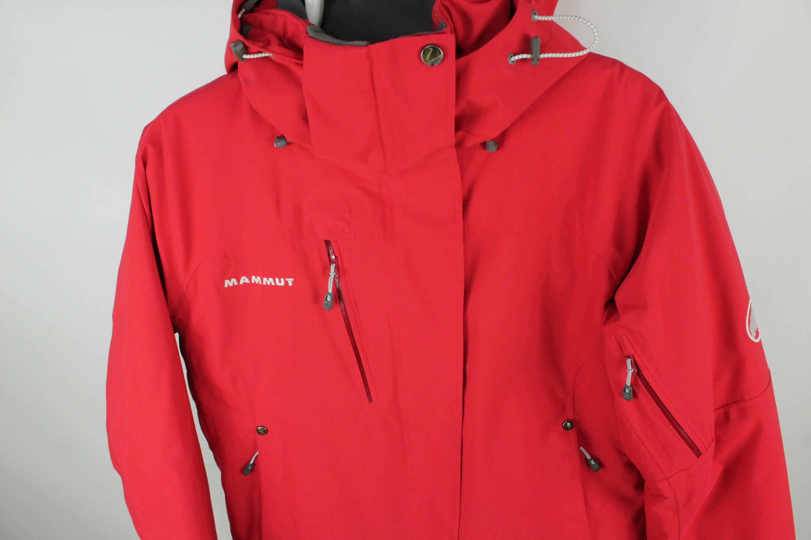 Mammut Mammut Glimmer Drytech Premium Red Ski Jacket Women's Size S / US 4 / IT 40 - 3 Thumbnail