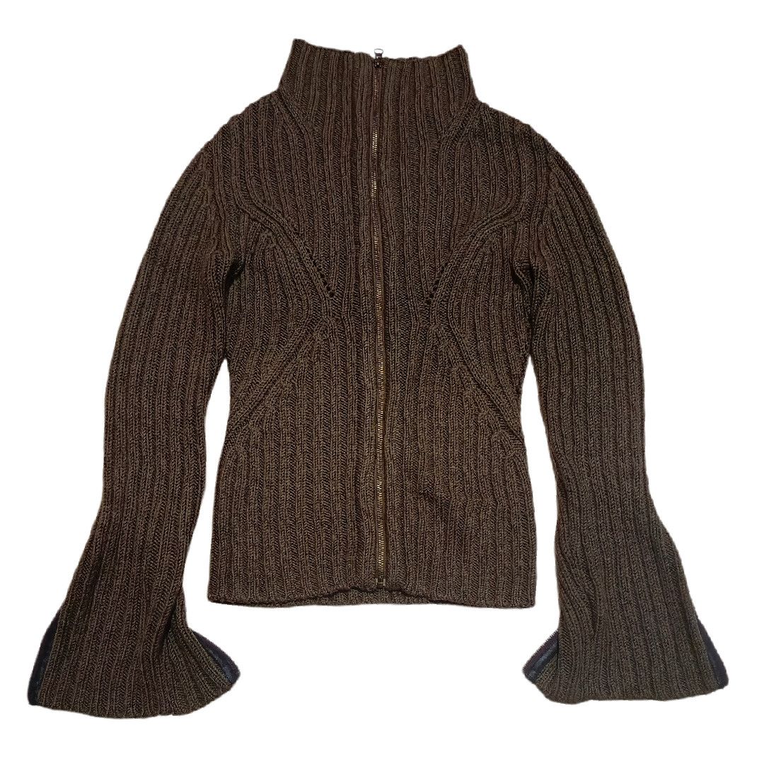 Seditionaries Bondage Mohair Knit Sweater Zip Up Size US M / EU 48-50 / 2 - 1 Thumbnail