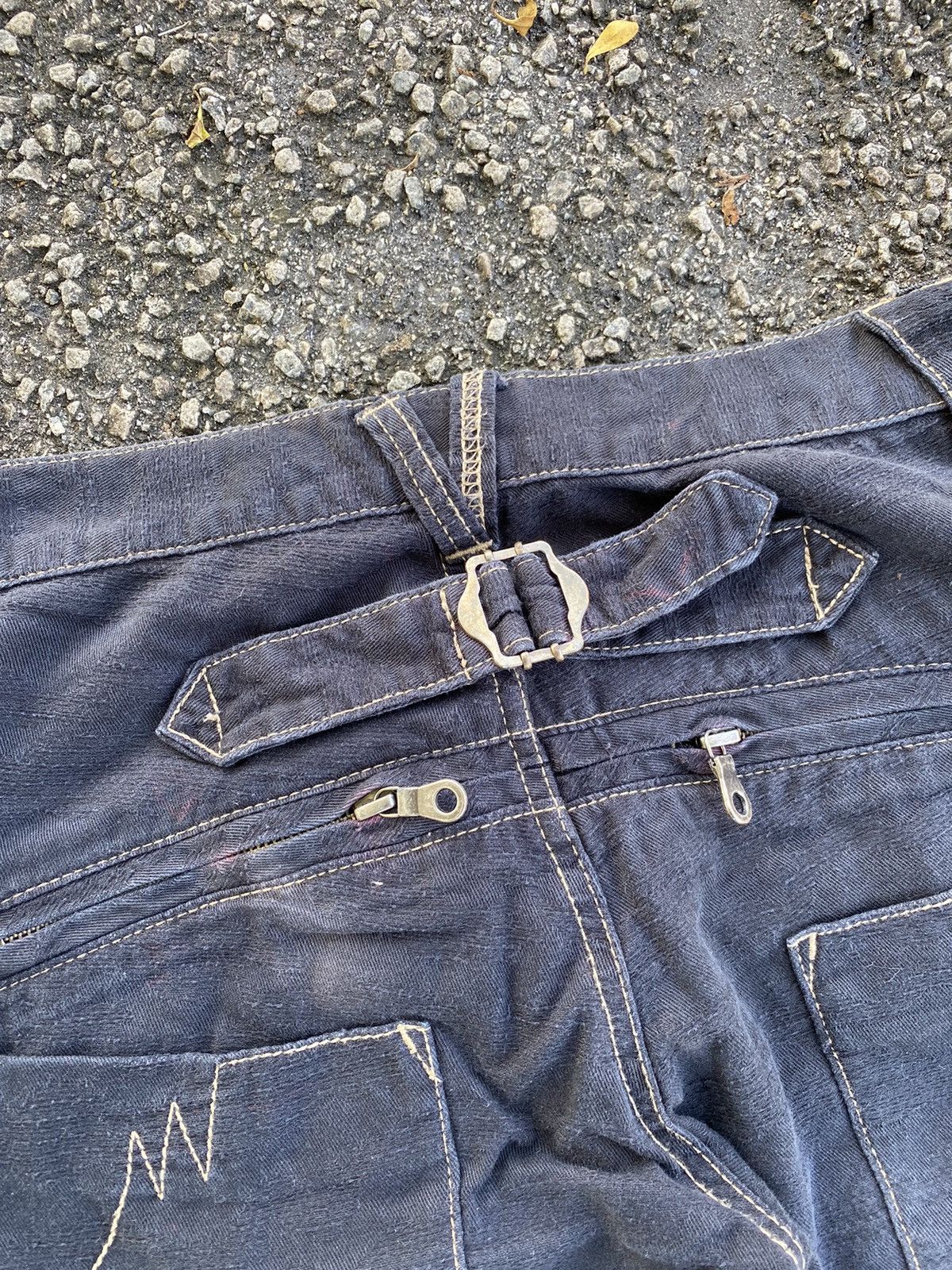 PPFM 🔥 Distressed 🔥 PPFM Distressed Jeans - Rare Design Size US 30 / EU 46 - 12 Thumbnail