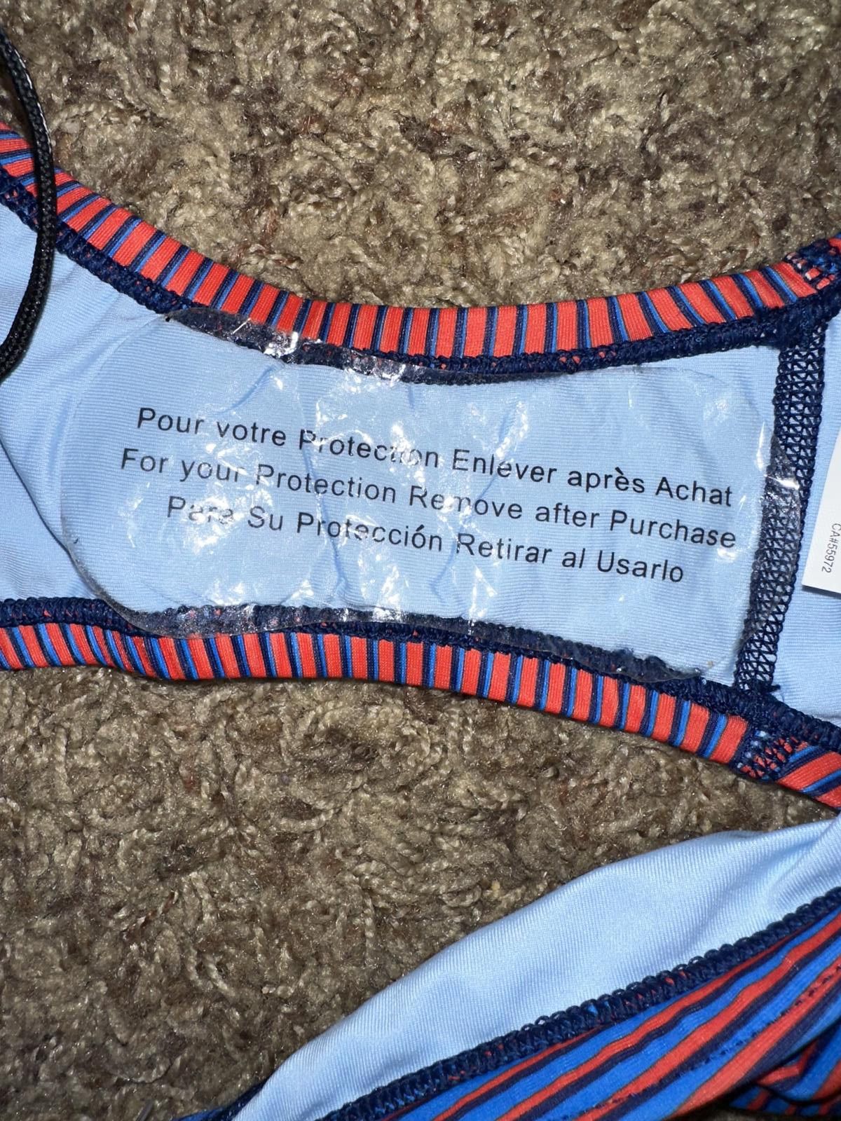 Nike Nike Swim Women’s Charge Red/Blue/Black Bikini Bottoms Size ONE SIZE - 7 Thumbnail