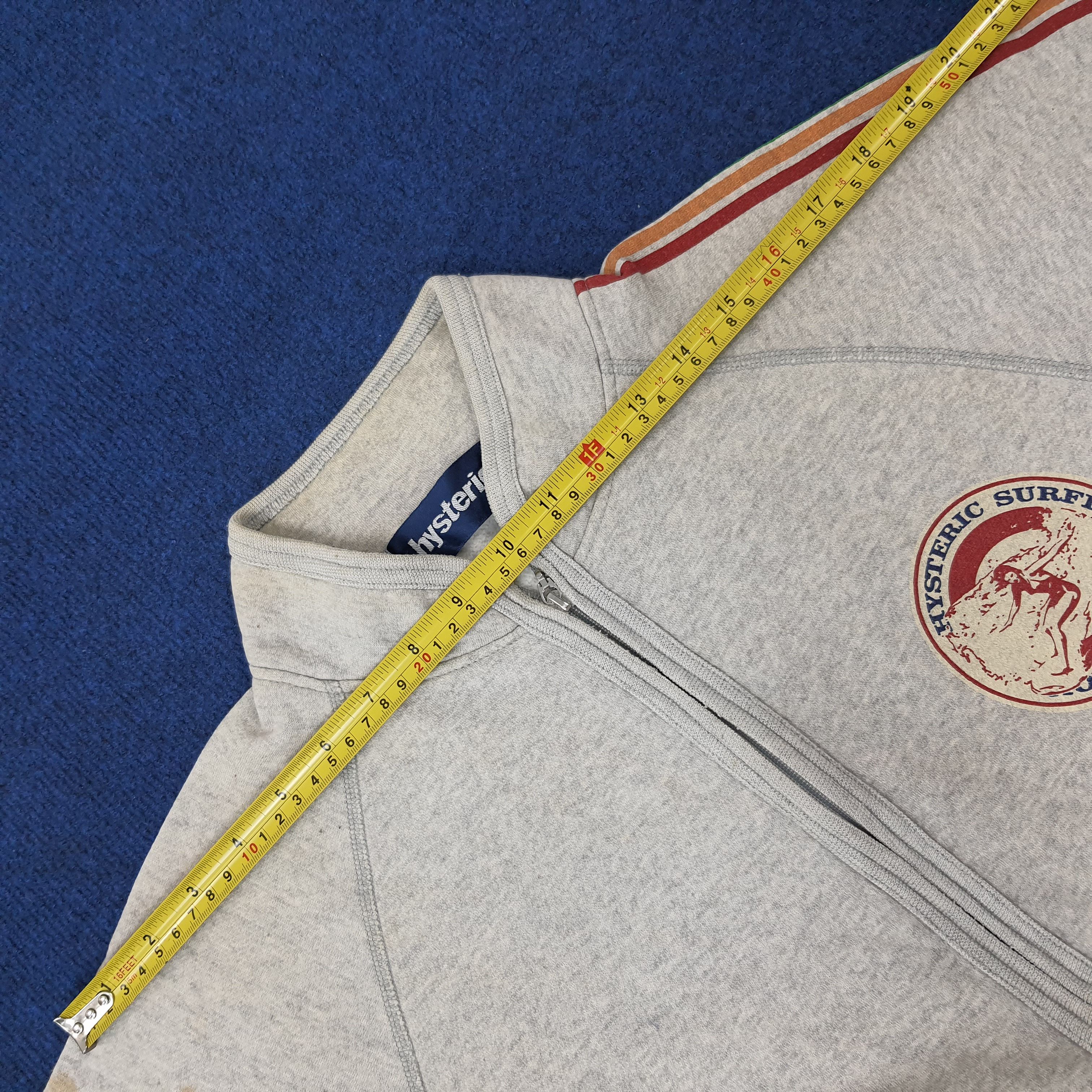 Hysteric Glamour × Japanese Brand × Vintage Vintage Hysteric Glamour Japanese Brand Zipper Sweatshirt Size US S / EU 44-46 / 1 - 10 Thumbnail