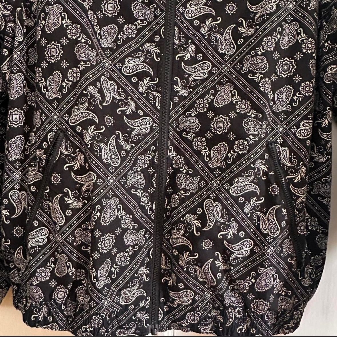 Supreme Supreme Bandana Track Jacket - SS18 (Black) Size US M / EU 48-50 / 2 - 4 Thumbnail