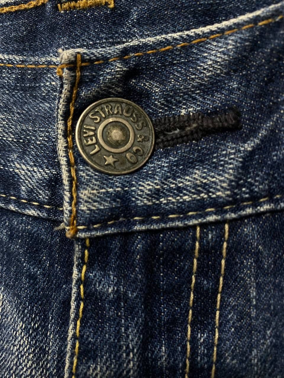 Levi's vintage levis 503 very nice faded design denim Size US 34 / EU 50 - 2 Thumbnail