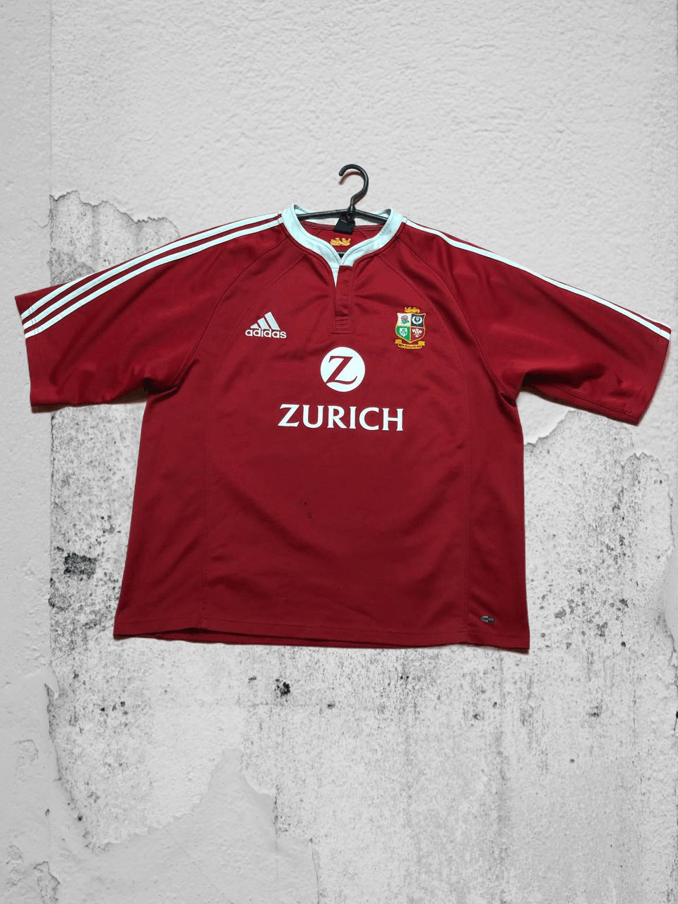 Adidas Vintage T-shirt Adidas logo New Zealand 2005 red Jerseys Y2K Size US XXL / EU 58 / 5 - 1 Thumbnail