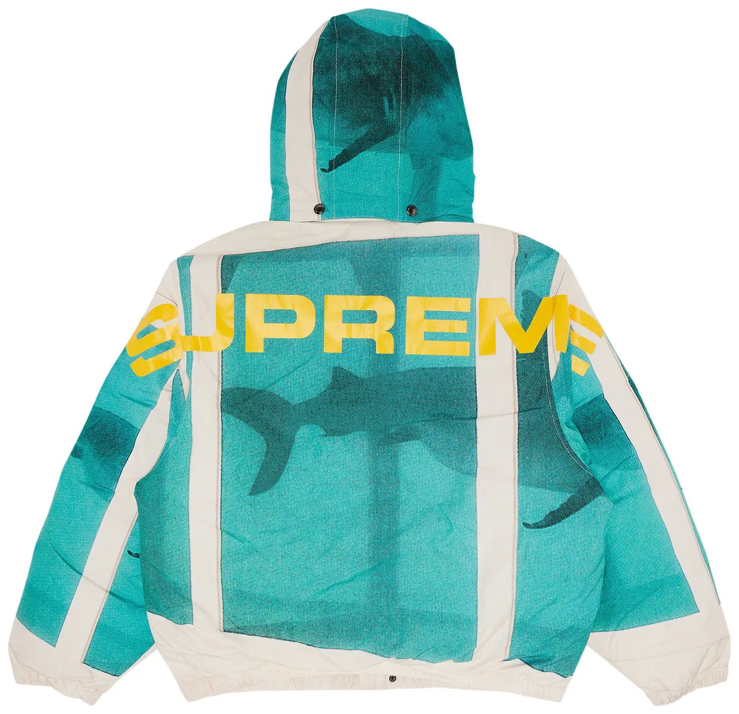 Damien Hirst × Supreme Supreme x Damien Hirst Down Puffer Jacket 'White' Size US XL / EU 56 / 4 - 2 Thumbnail