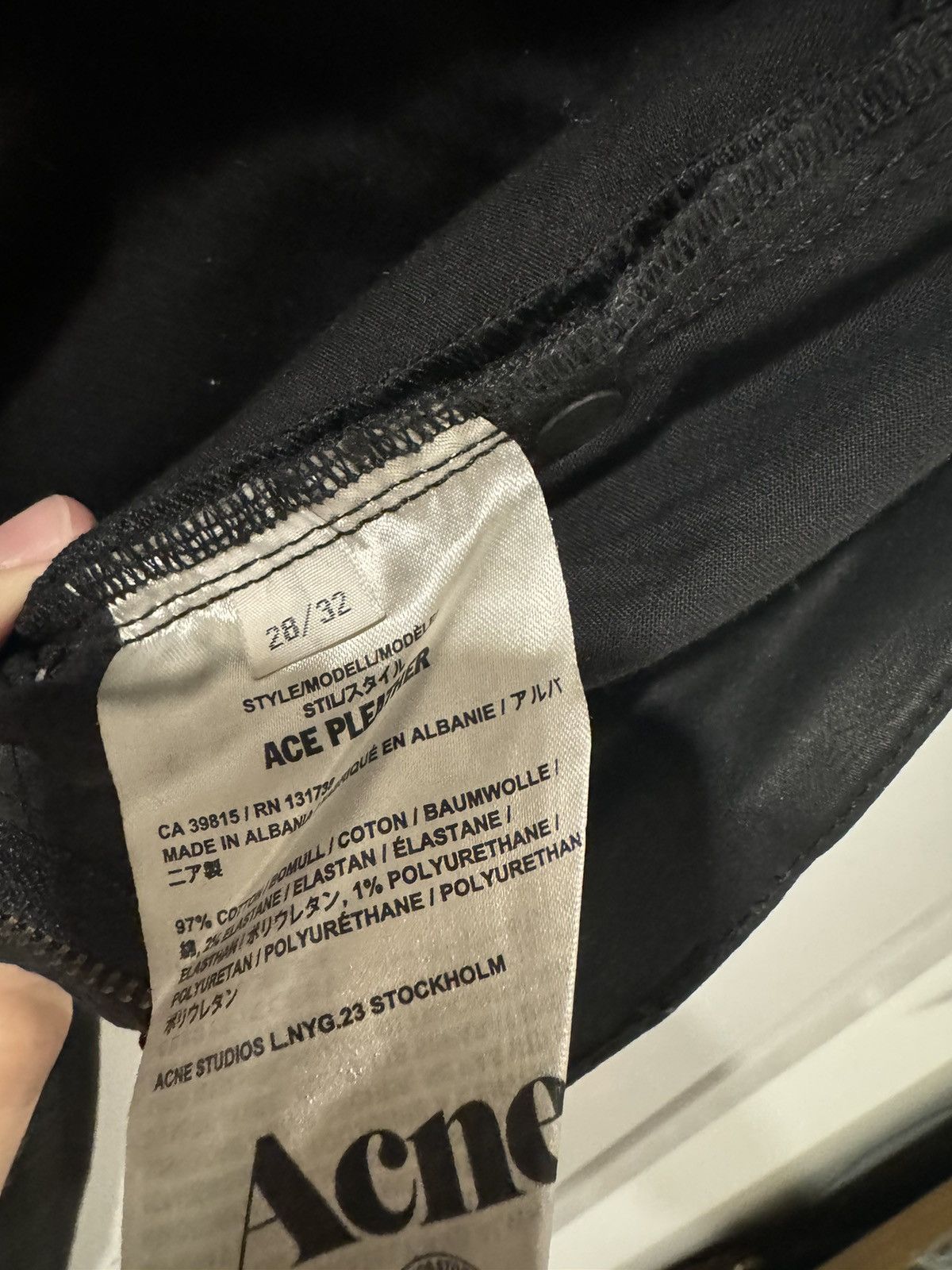 Acne Studios Acne Studios waxed “pleather” jeans 2017 Size US 28 / EU 44 - 10 Thumbnail