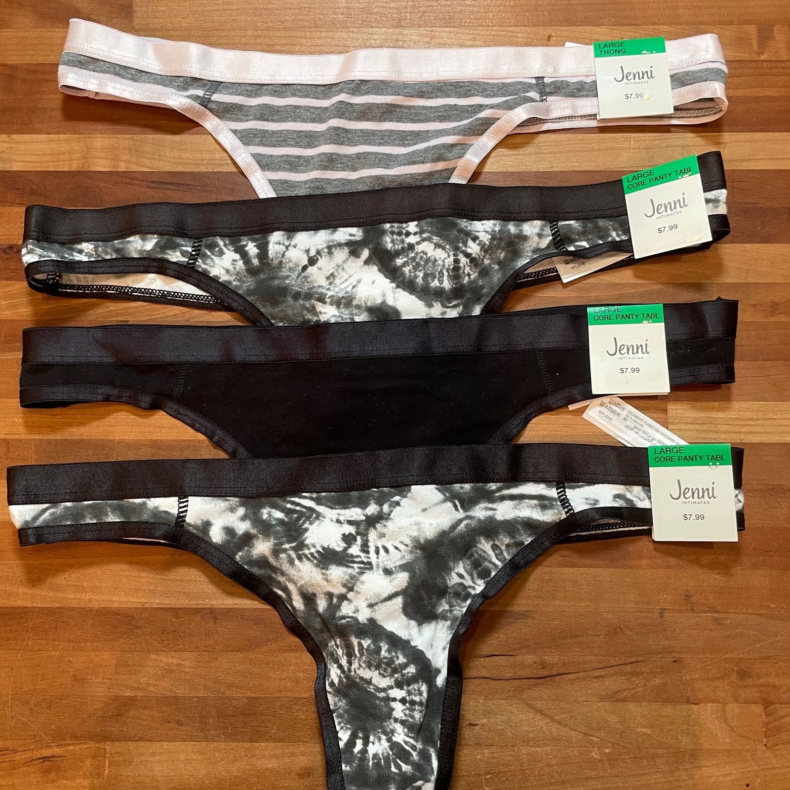 Other Jenni Women's Thong set of 4 Size ONE SIZE - 1 Thumbnail