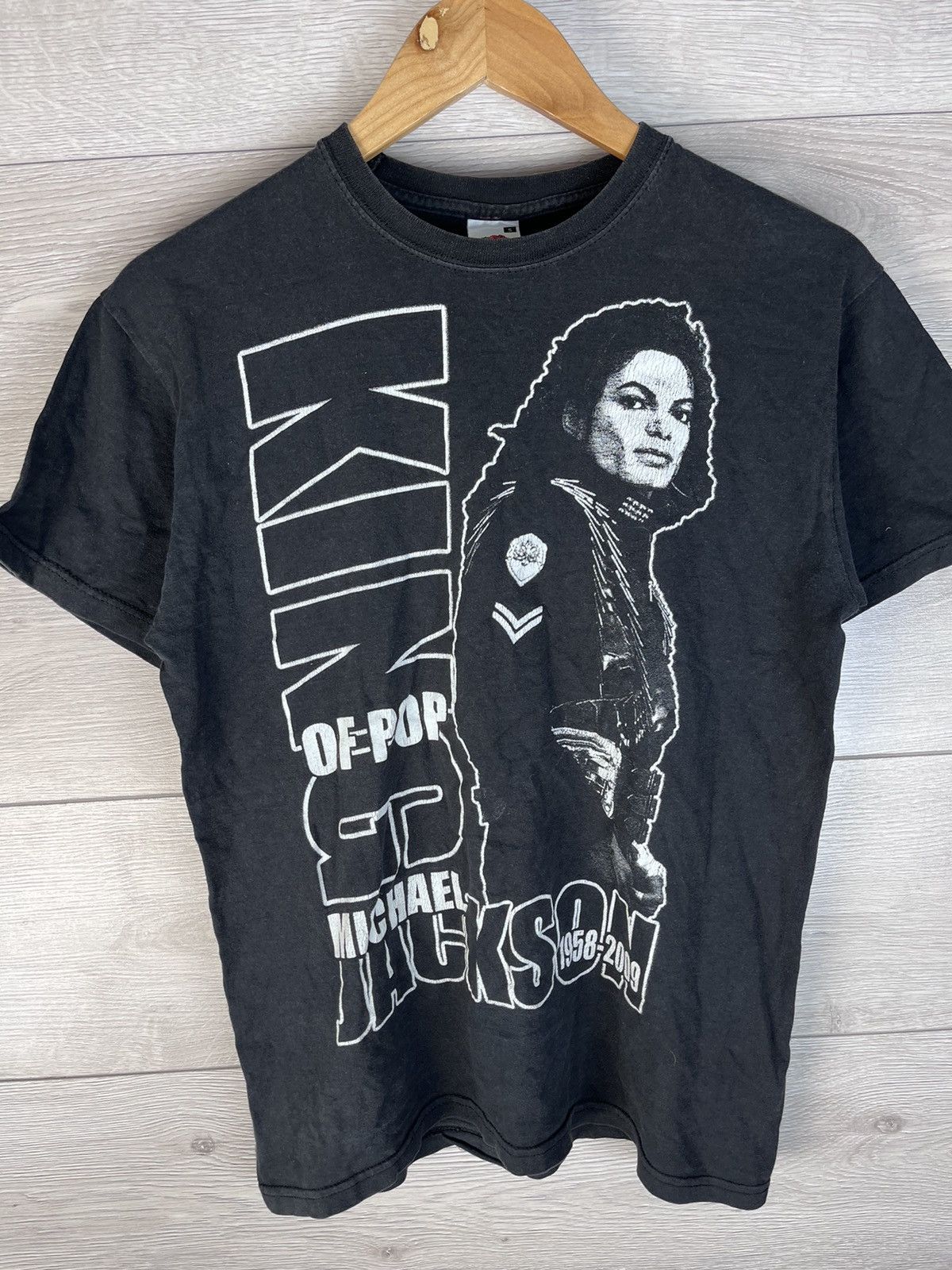 Fruit Of The Loom Men’s merch t-shirt Michael Jackson size s vintage Size US S / EU 44-46 / 1 - 5 Thumbnail