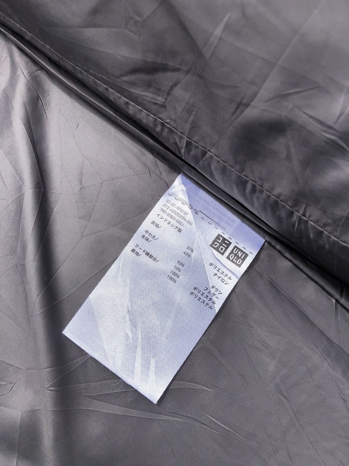 Japanese Brand Uniqlo Down Parka Coat Jacket Gray Long Hooded Size M / US 6-8 / IT 42-44 - 14 Thumbnail