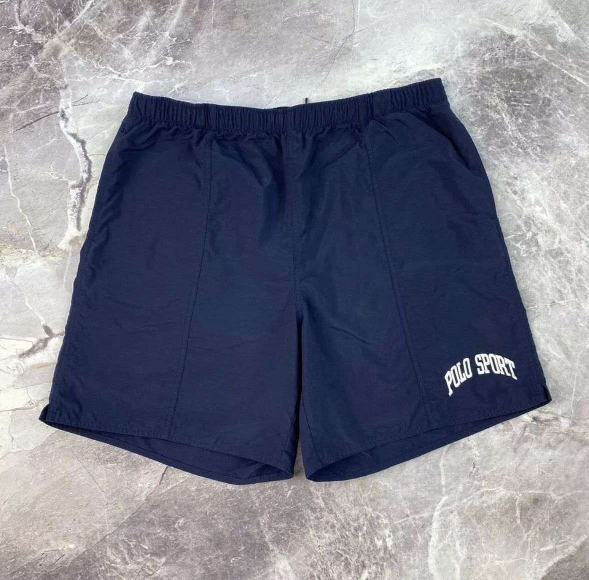 Ralph Lauren Sport × Vintage VINTAGE POLO SPORT POLO RALPH LAUREN NYLON SHORTS MENS L Size US 34 / EU 50 - 1 Thumbnail