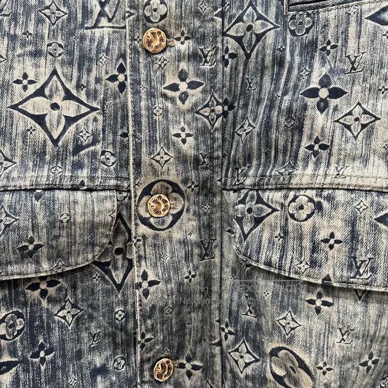 Louis Vuitton Louis Vuitton Washed old Jean jacket Size US M / EU 48-50 / 2 - 4 Thumbnail
