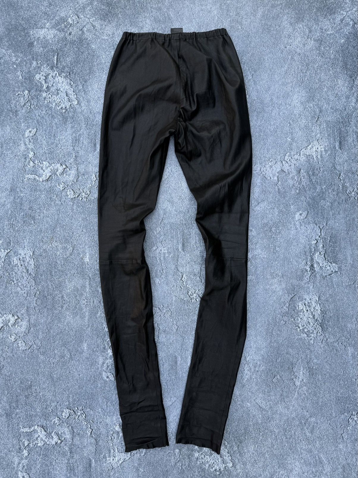 ANN DEMEULEMEESTER LEATHER PANTS Size 36 Stretch Florence