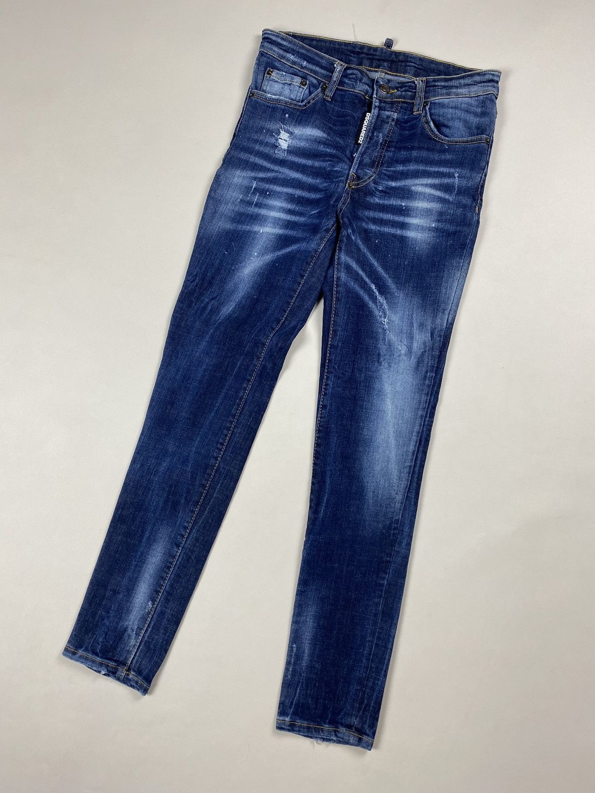 Dsquared2 Dsquared 2 ladies distressed denim jeans size 42 Size 28" / US 6 / IT 42 - 4 Thumbnail