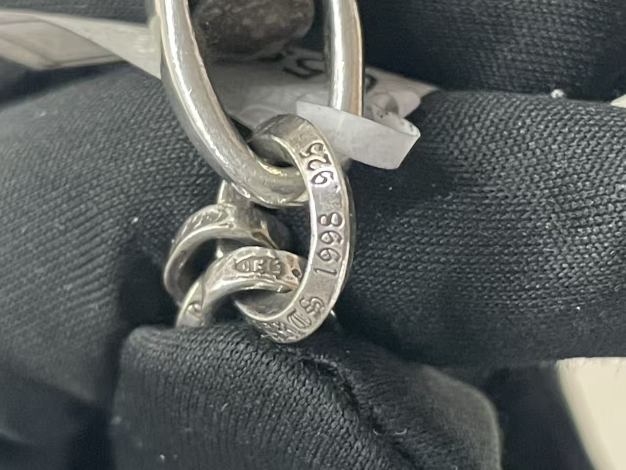 Chrome Hearts Chrome Hearts Silver Dice Keychain Size ONE SIZE - 16 Thumbnail