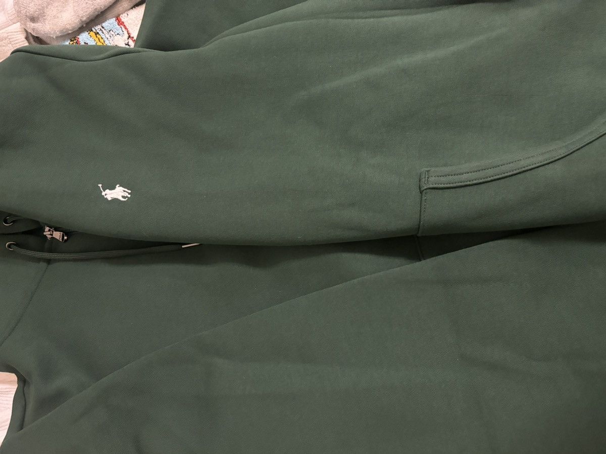 Polo Ralph Lauren Green polo ralph lauren zip up sweater Size US XL / EU 56 / 4 - 2 Thumbnail
