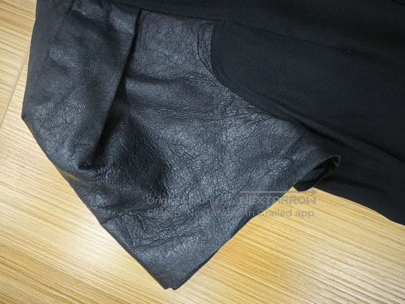 Rick Owens Black Leather Sleeve Top by Rick Owens. Size US M / EU 48-50 / 2 - 5 Thumbnail