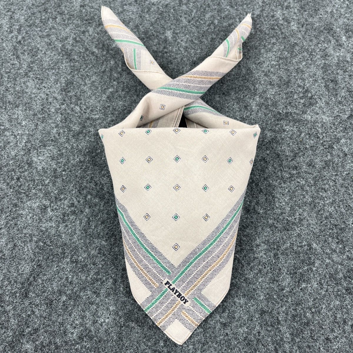 Playboy × Vintage Playboy Handkerchief / Bandana / Neckerchief B337 Size ONE SIZE - 2 Thumbnail