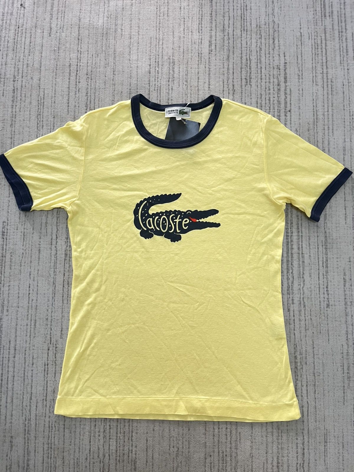 Golf le Fleur × Lacoste Vintage 80s single stitch lacoste tshirt Size ONE SIZE - 1 Thumbnail