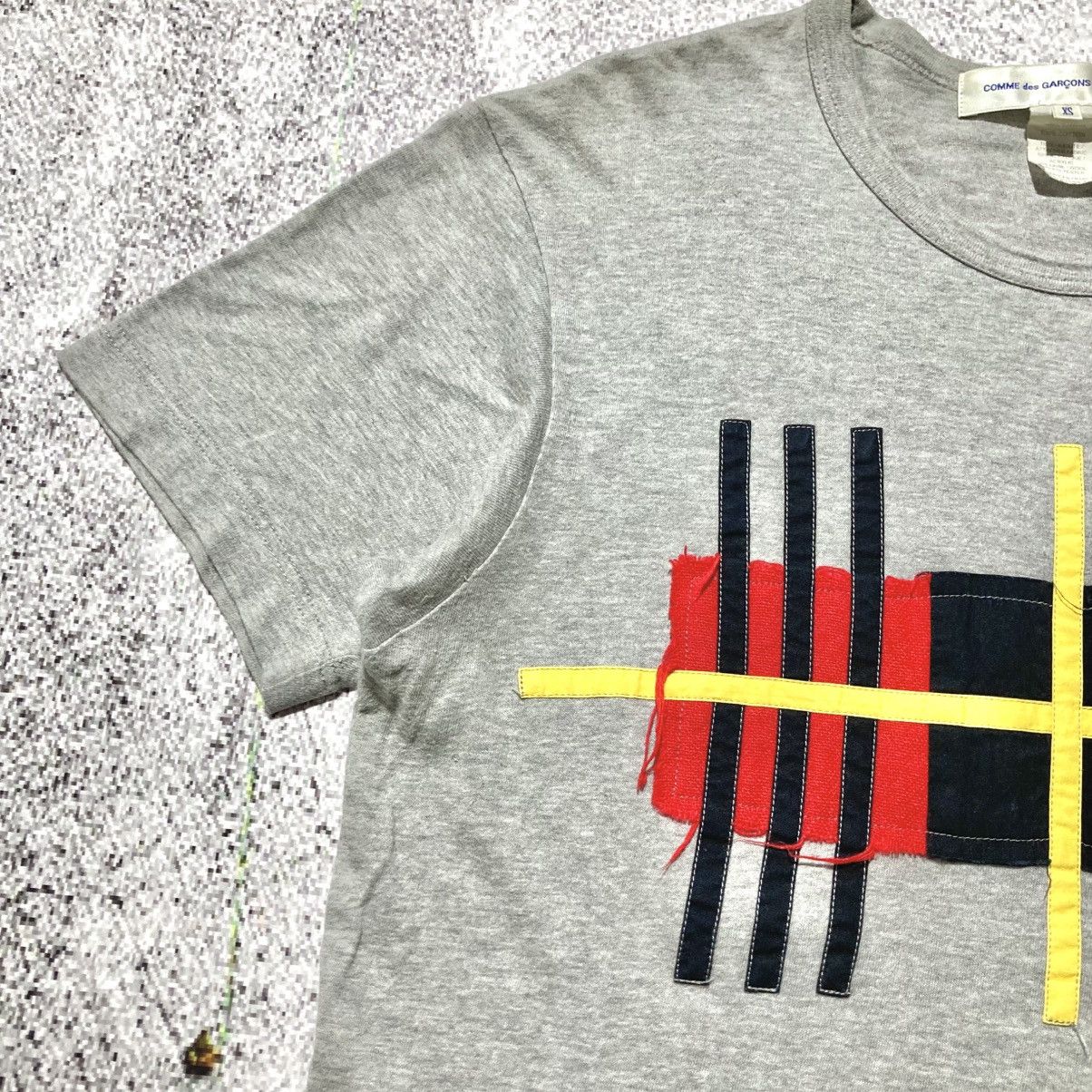 Comme des Garcons SHIRT 🇫🇷 Comme Des Garcons Shirt Geometry Patch T-shirt Designer Size US S / EU 44-46 / 1 - 7 Thumbnail