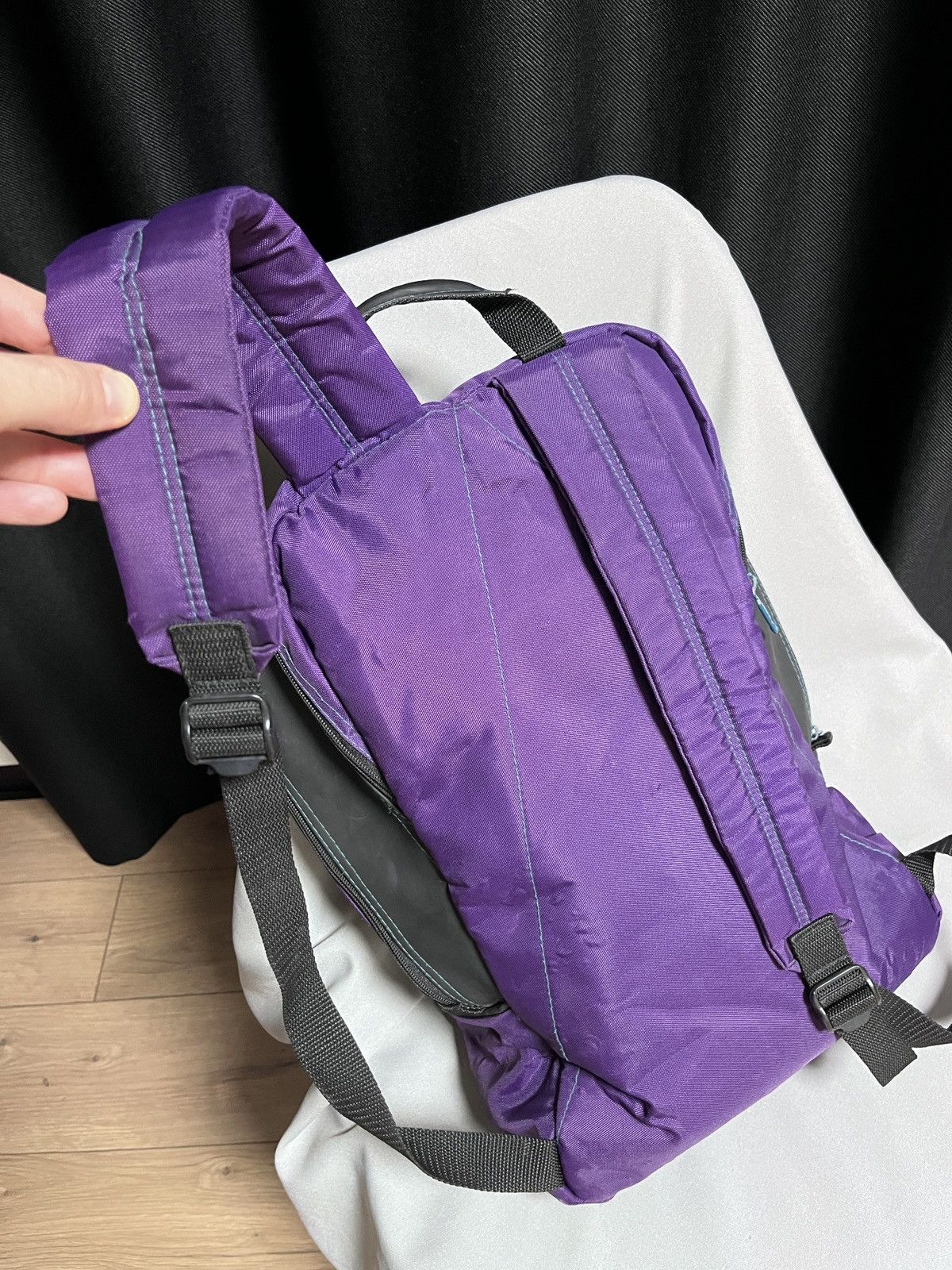 Nike Nike Vintage Violet Evangelion Style Vintage Backpack Size ONE SIZE - 11 Thumbnail