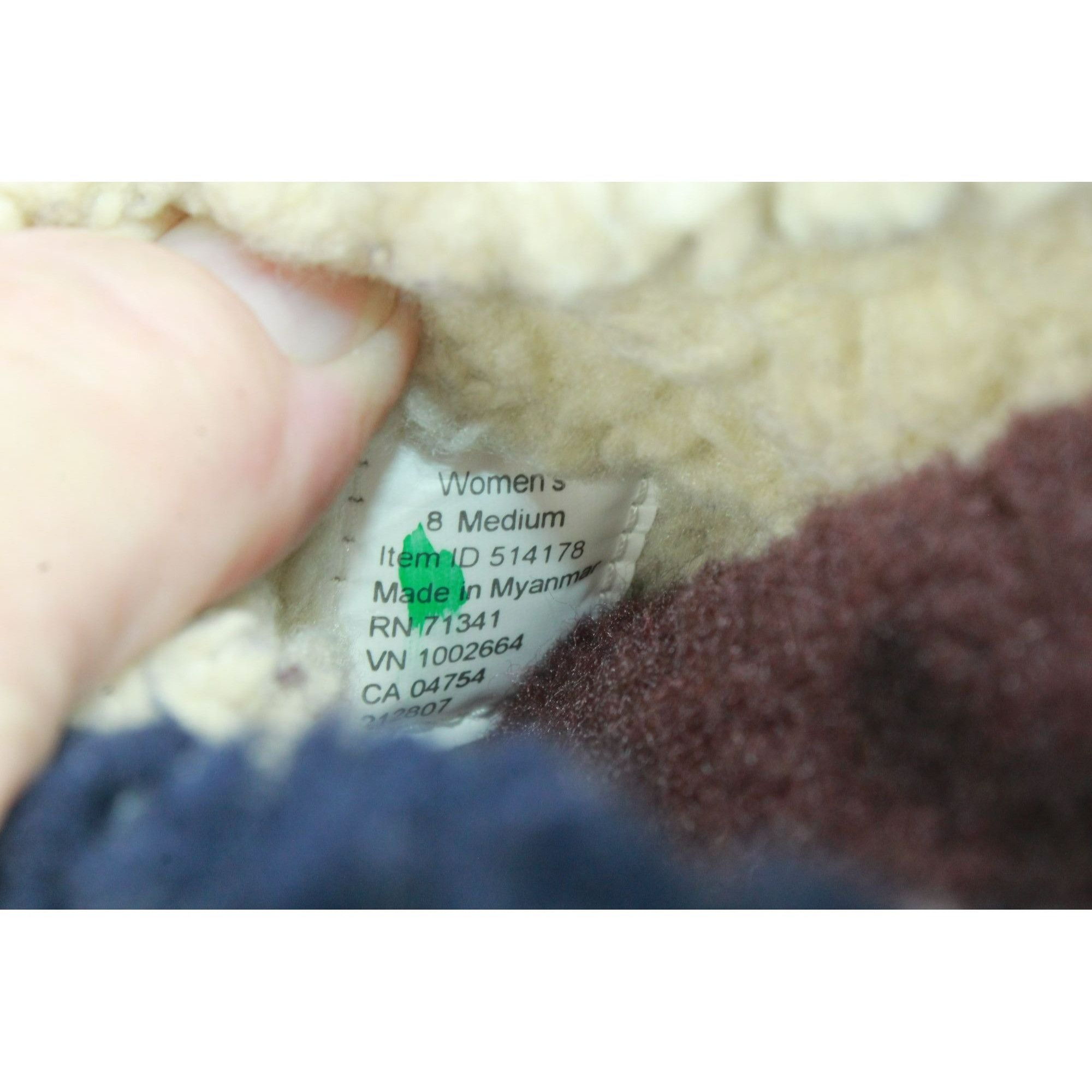 L.L. Bean LL Bean Women's Wicked Good Fleece Cozy Slippers Size US 8 / IT 38 - 8 Thumbnail