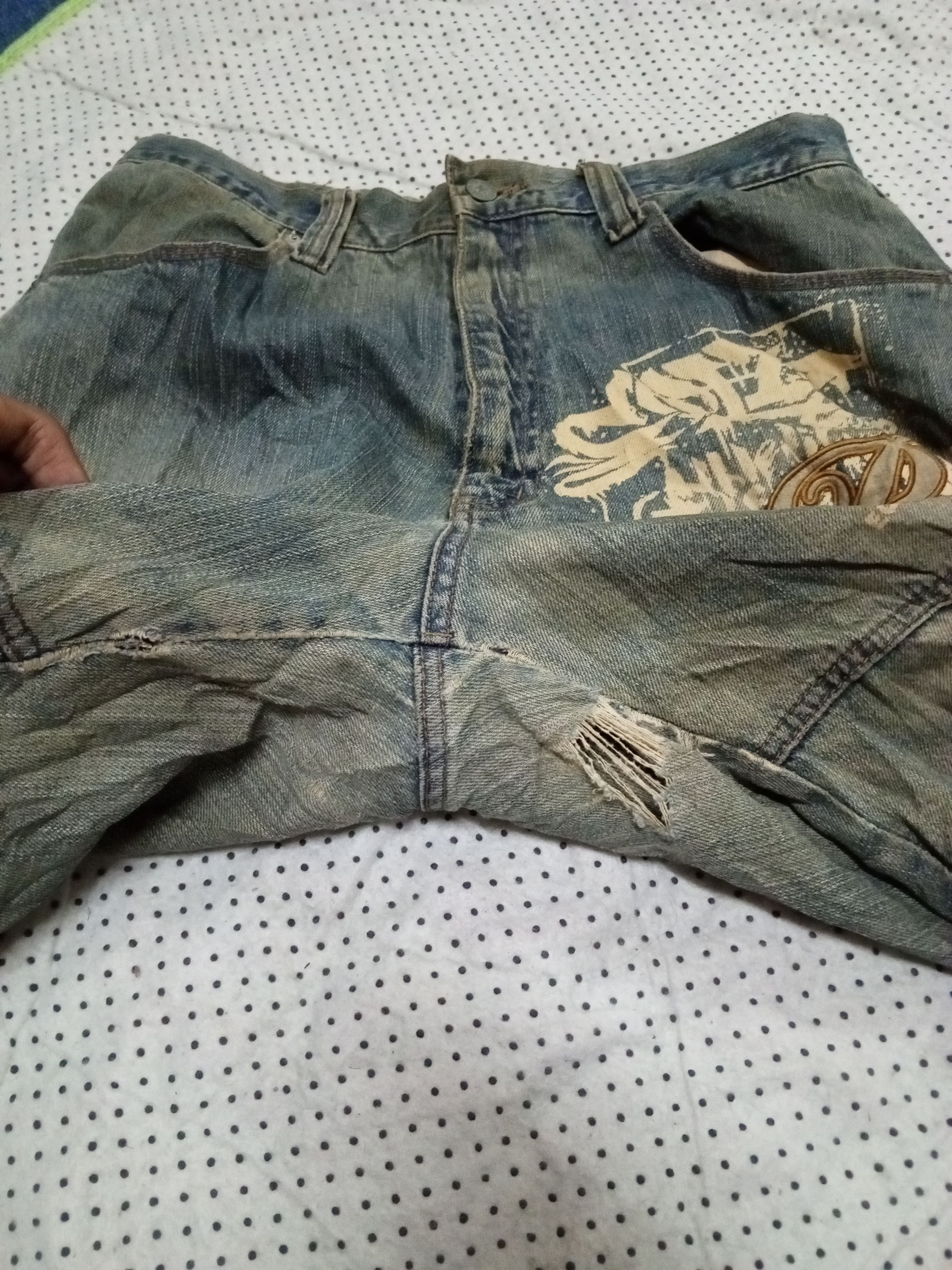 Other PJS SURF CARGO DENIM JEANS VANTAGE RARE Size US 34 / EU 50 - 7 Thumbnail