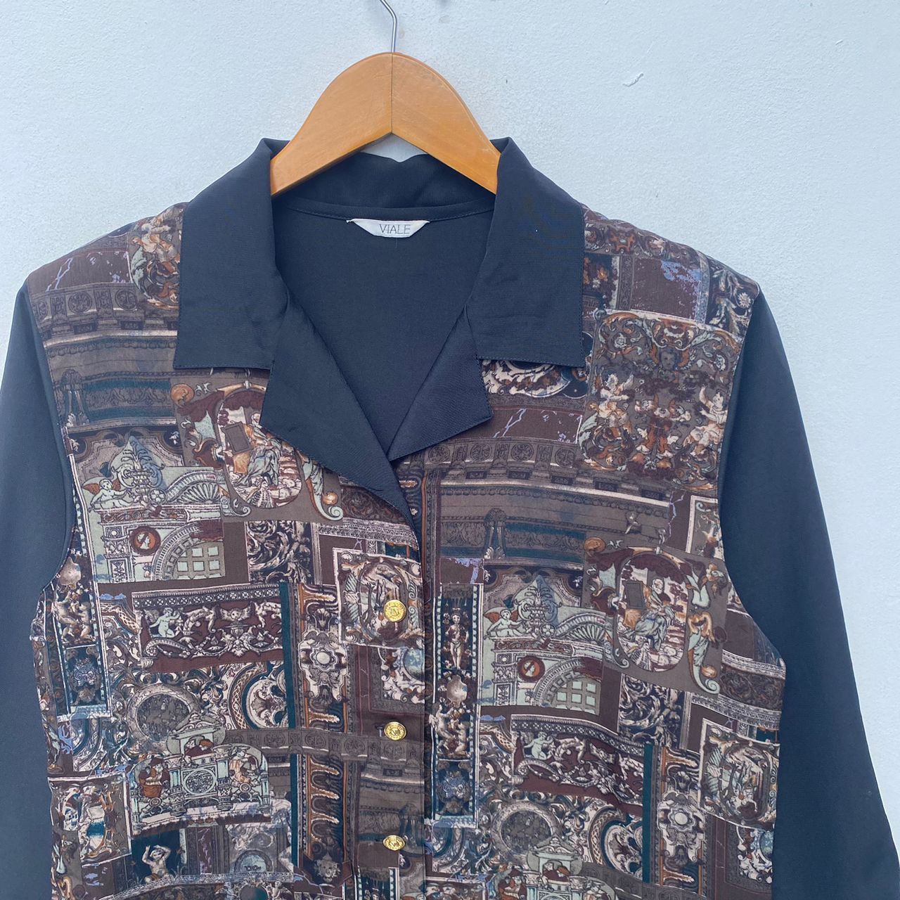 Vintage VINTAGE BLOUSE MEDIUM SIZE ABSTRACT ART DESIGN Size M / US 6-8 / IT 42-44 - 3 Thumbnail