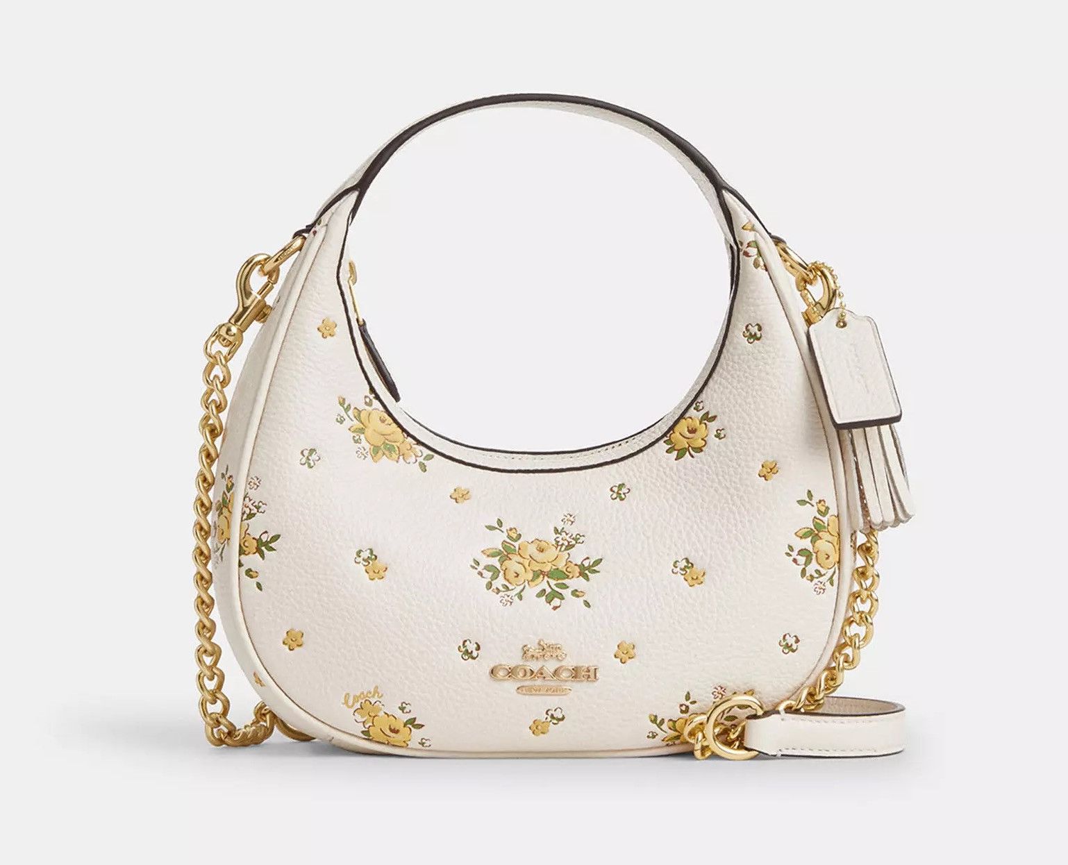 Coach Carmen Mini Crossbody Bag With Floral Print CAK90 Size ONE SIZE - 3 Thumbnail