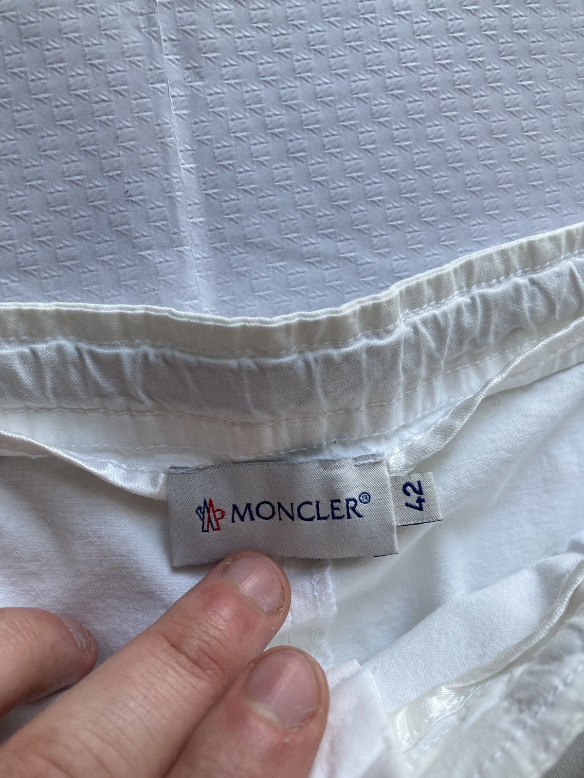 Moncler Moncler white MIDI skirt Size 28" / US 6 / IT 42 - 10 Thumbnail