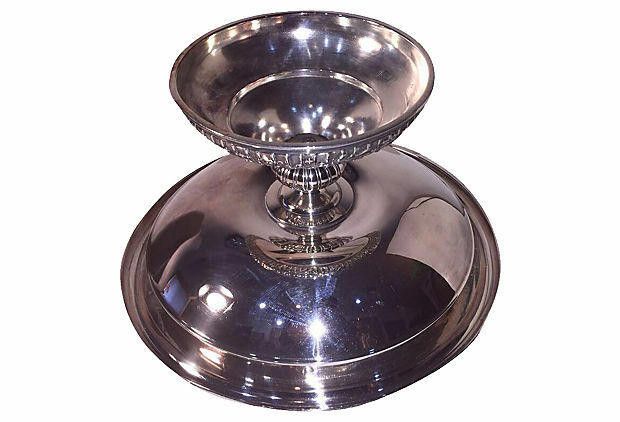 Designer Silver Plated Ornate White Metal Fruit Basket Size ONE SIZE - 5 Thumbnail