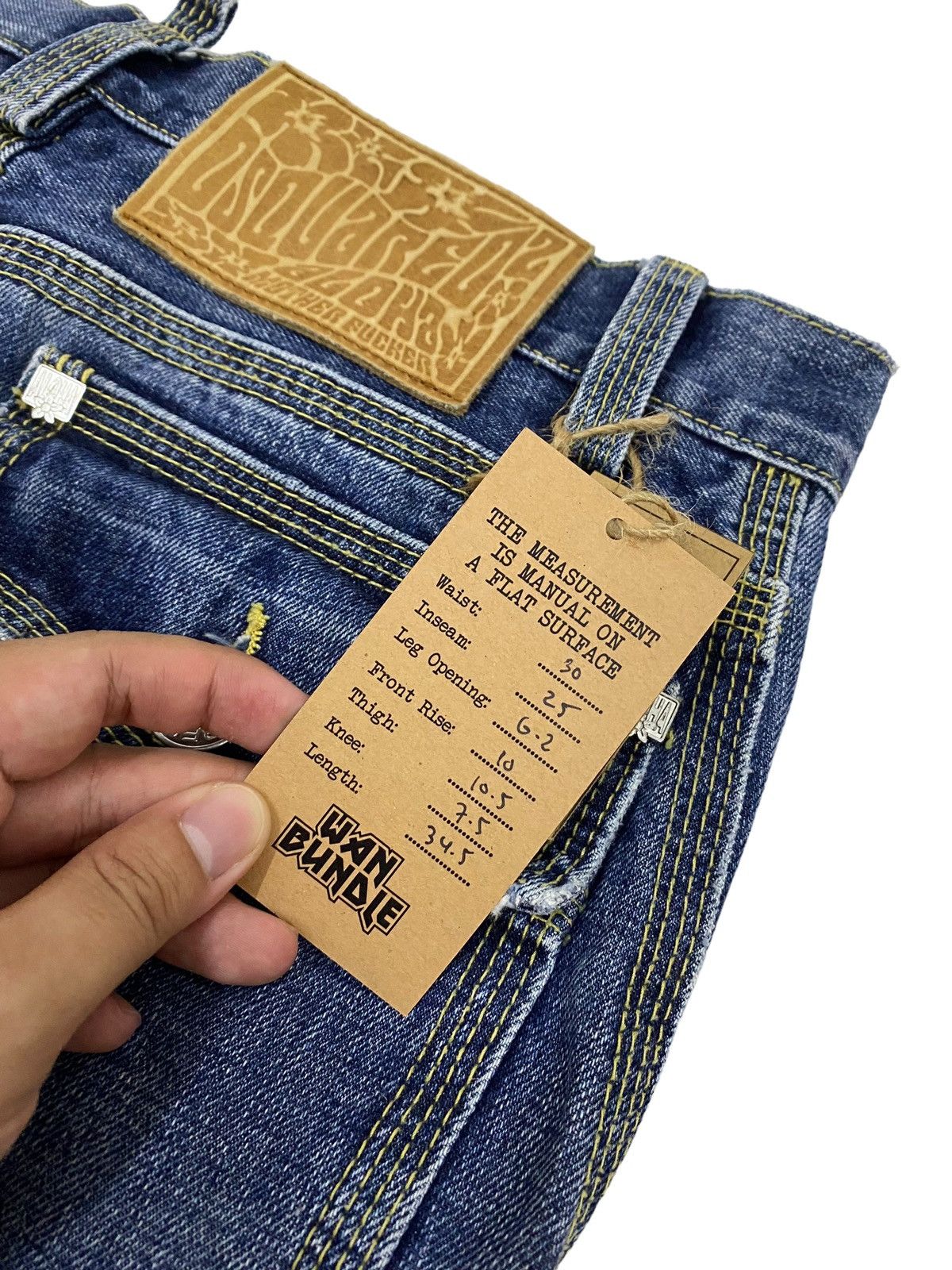 Dsquared2 Dsquared2 Aloha Motherfucker Jean Size US 30 / EU 46 - 14 Thumbnail