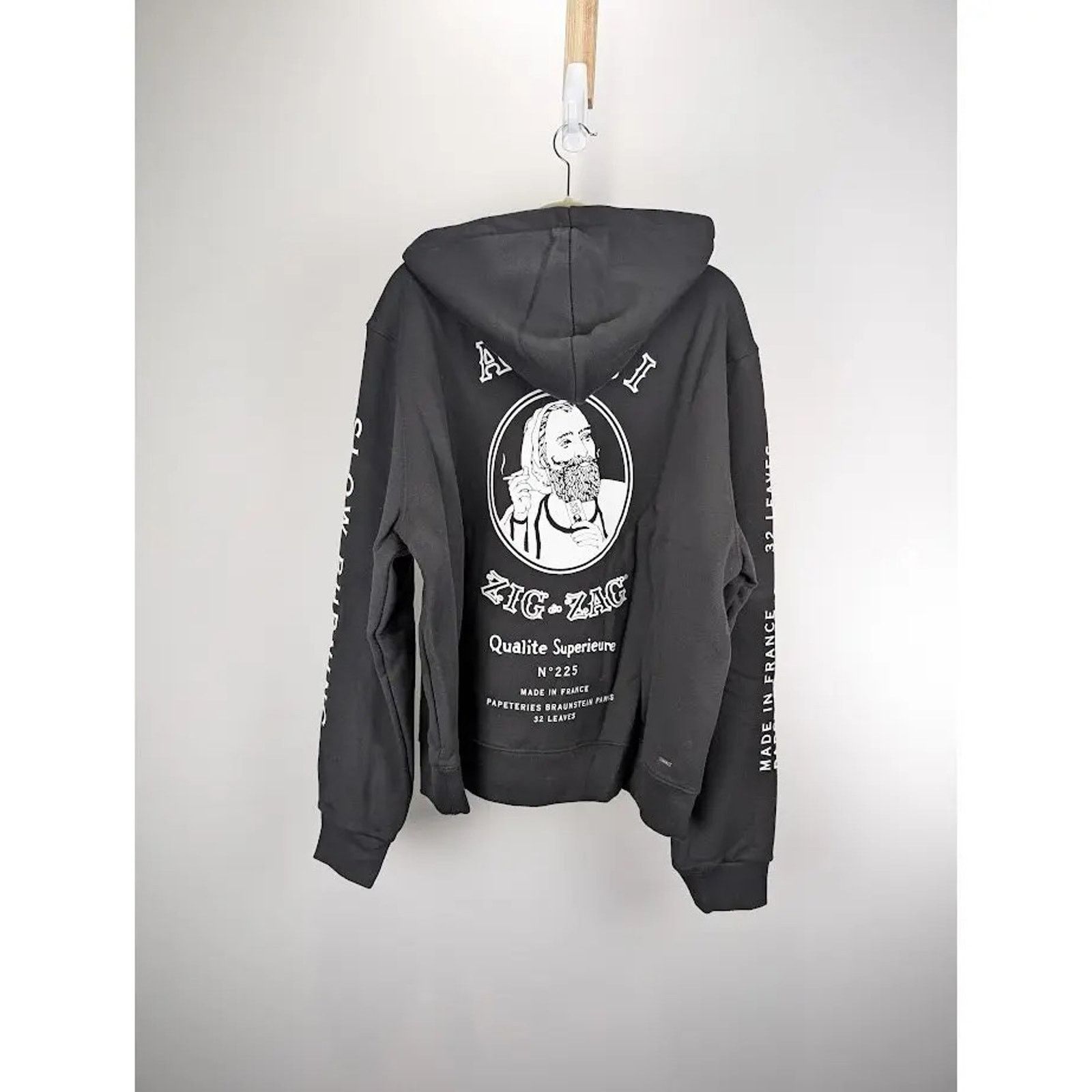 Amiri o1rshd1 Amiri x Zig Zag Hoodie in Black Size US M / EU 48-50 / 2 - 10 Thumbnail