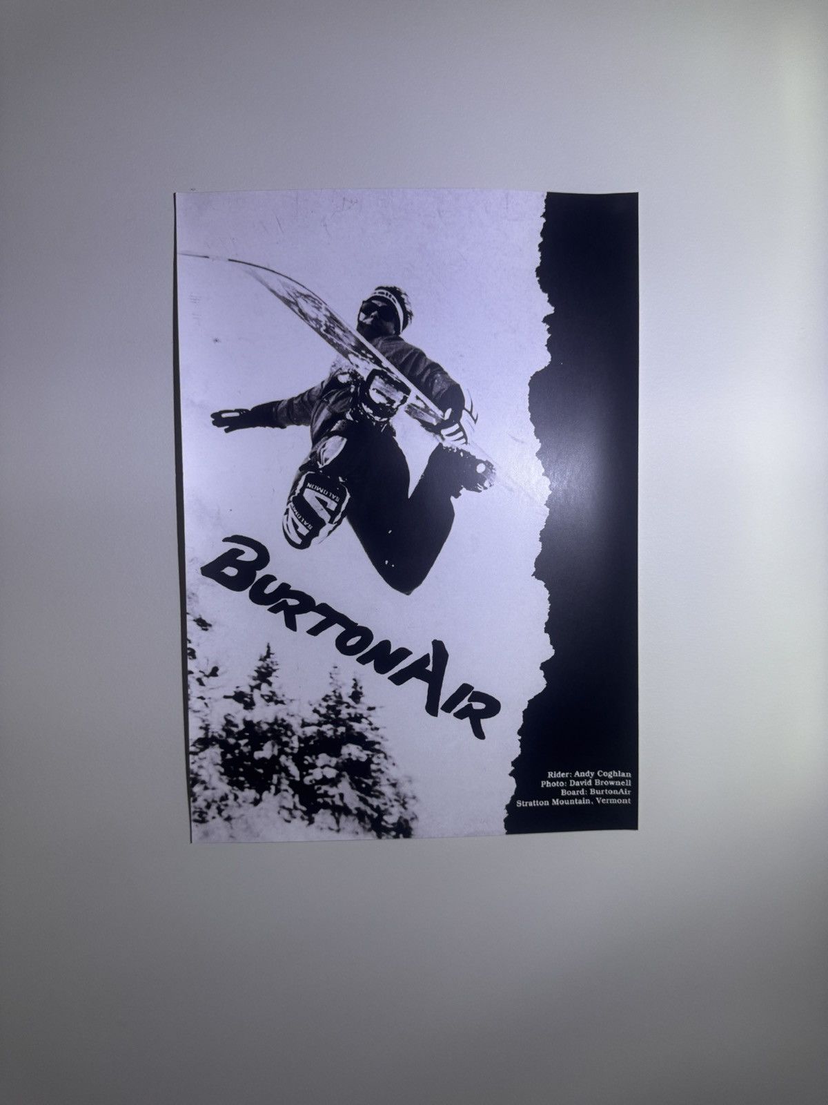 Burton Vintage Burton Snowboarding Poster Size ONE SIZE - 1 Thumbnail
