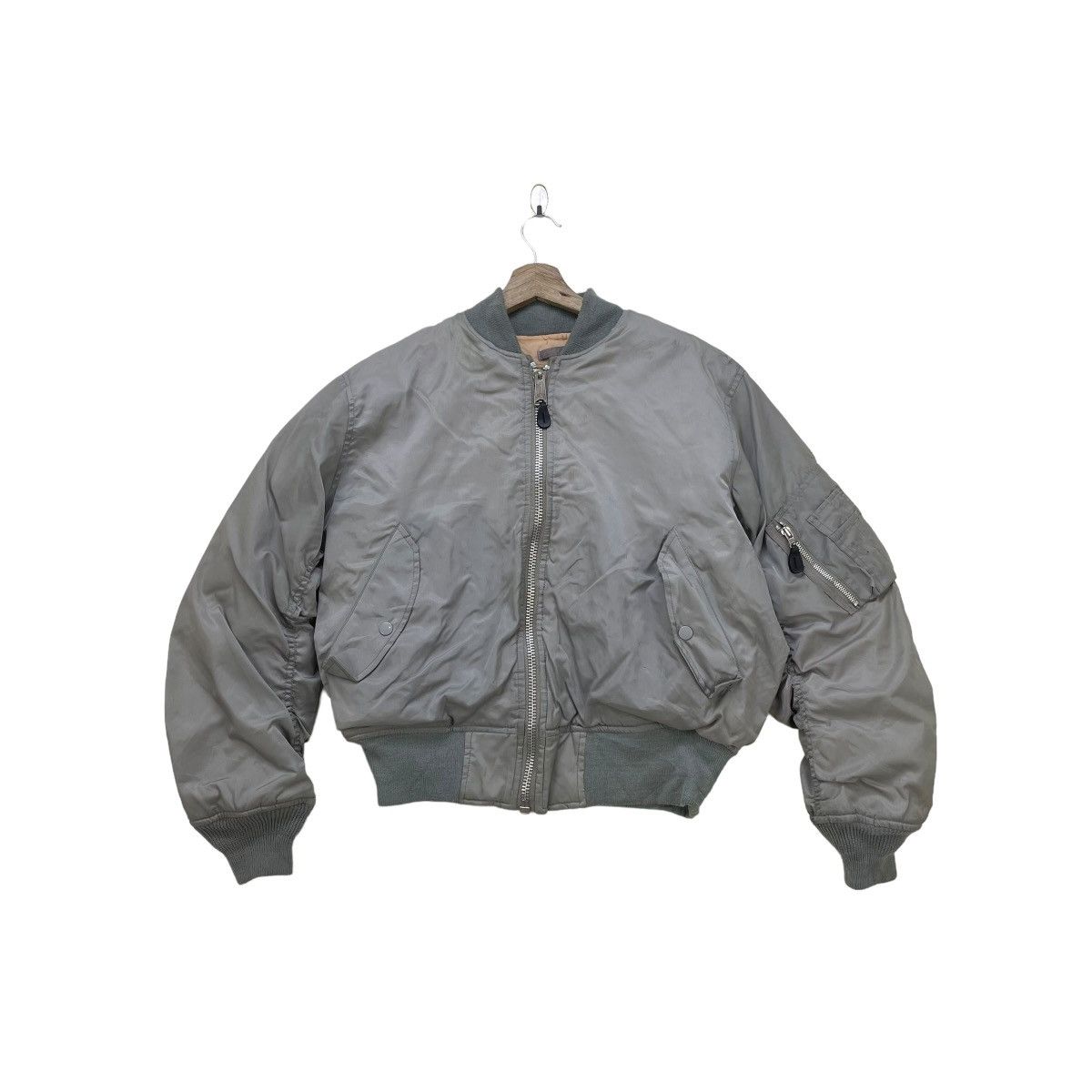 Japanese Brand × Vintage Vtg Japanese Brand Team Ridoh Eight Bomber Ma 1 Jacket Size US M / EU 48-50 / 2 - 2 Thumbnail