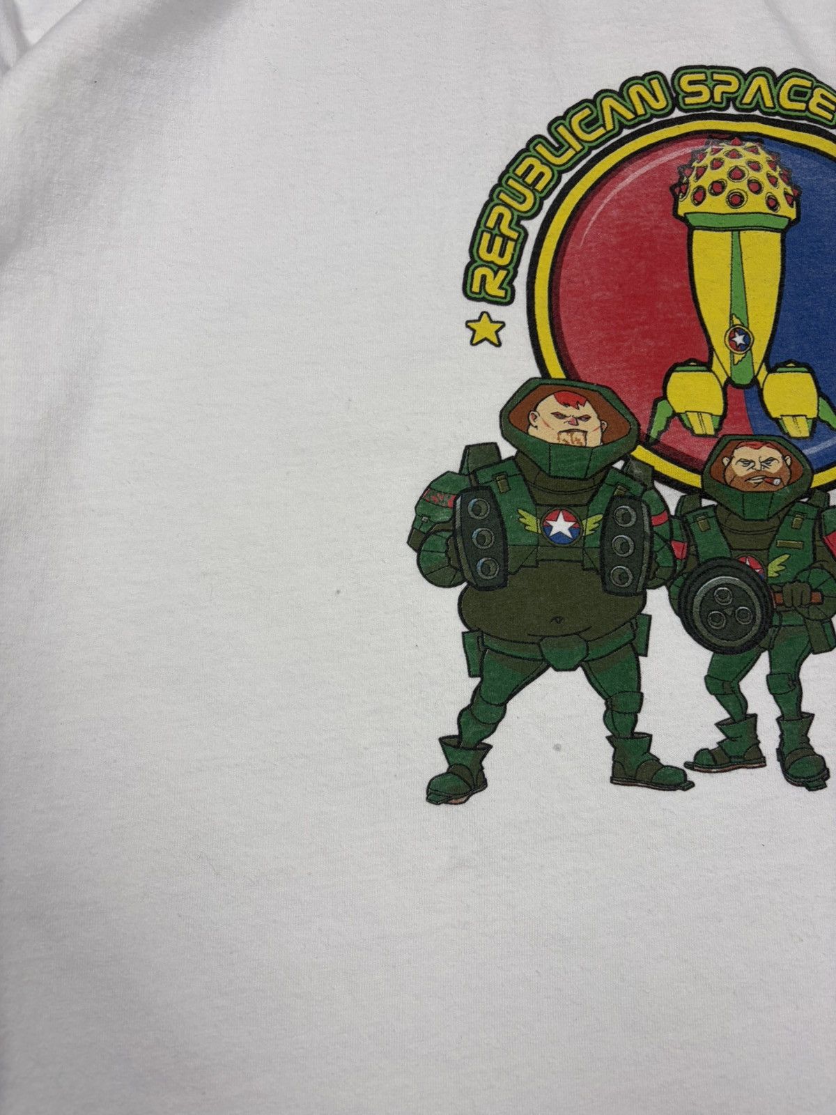Rockstar Games Rockstar Grand Theft Auto 5 V Promo Tee White Space Rangers Size US XXL / EU 58 / 5 - 6 Thumbnail