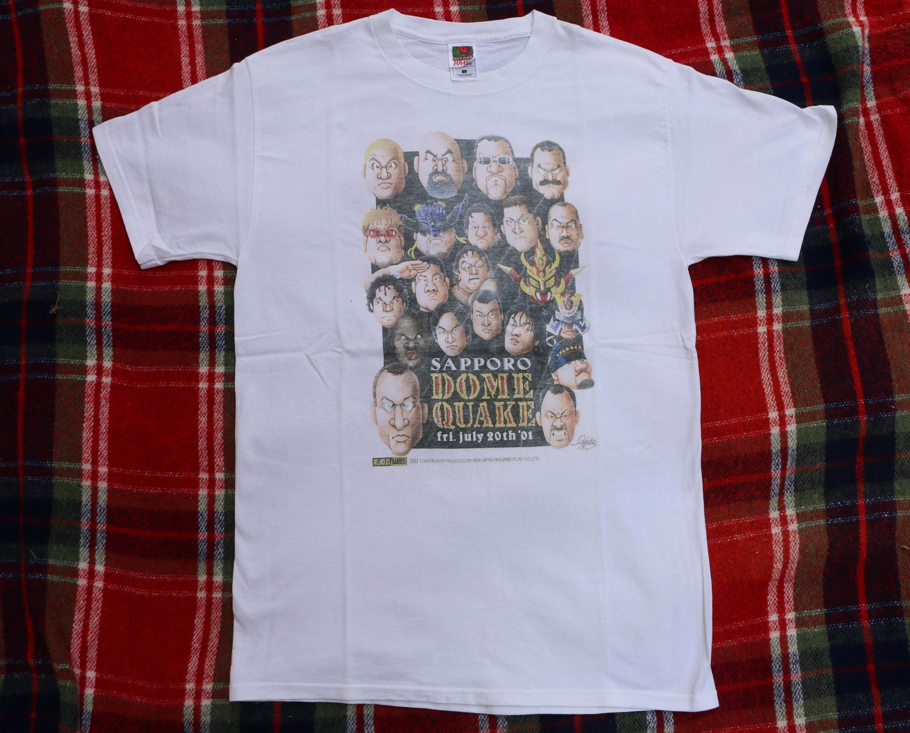 Other Rare NJPW T-Shirt – July 20, 2001 Sapporo Show Chono, Muto Size US L / EU 52-54 / 3 - 1 Thumbnail