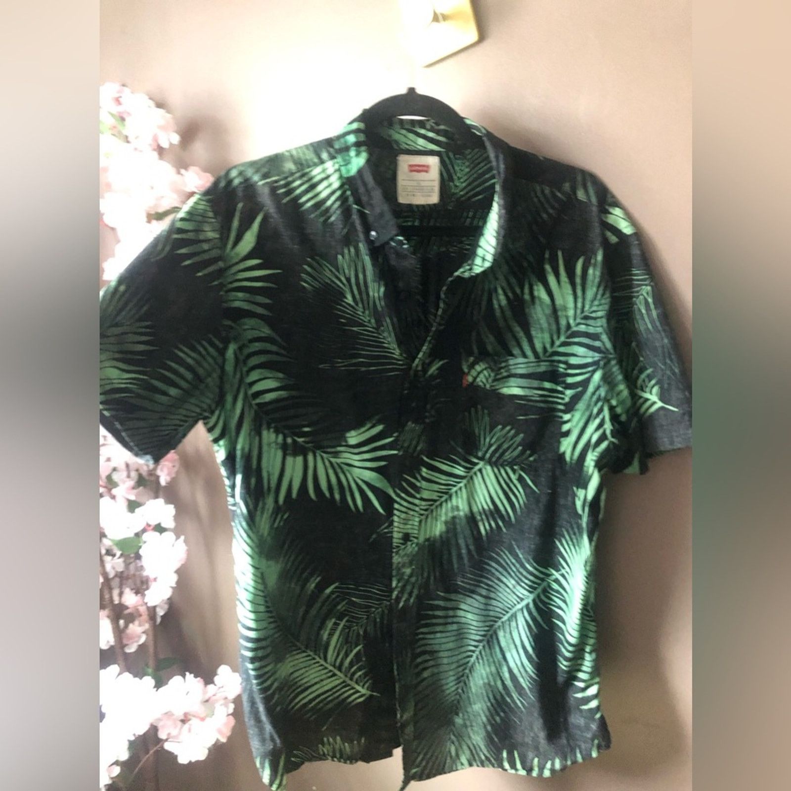 Levi's Levi’s palm button down shirt short sleeve Size US L / EU 52-54 / 3 - 3 Thumbnail