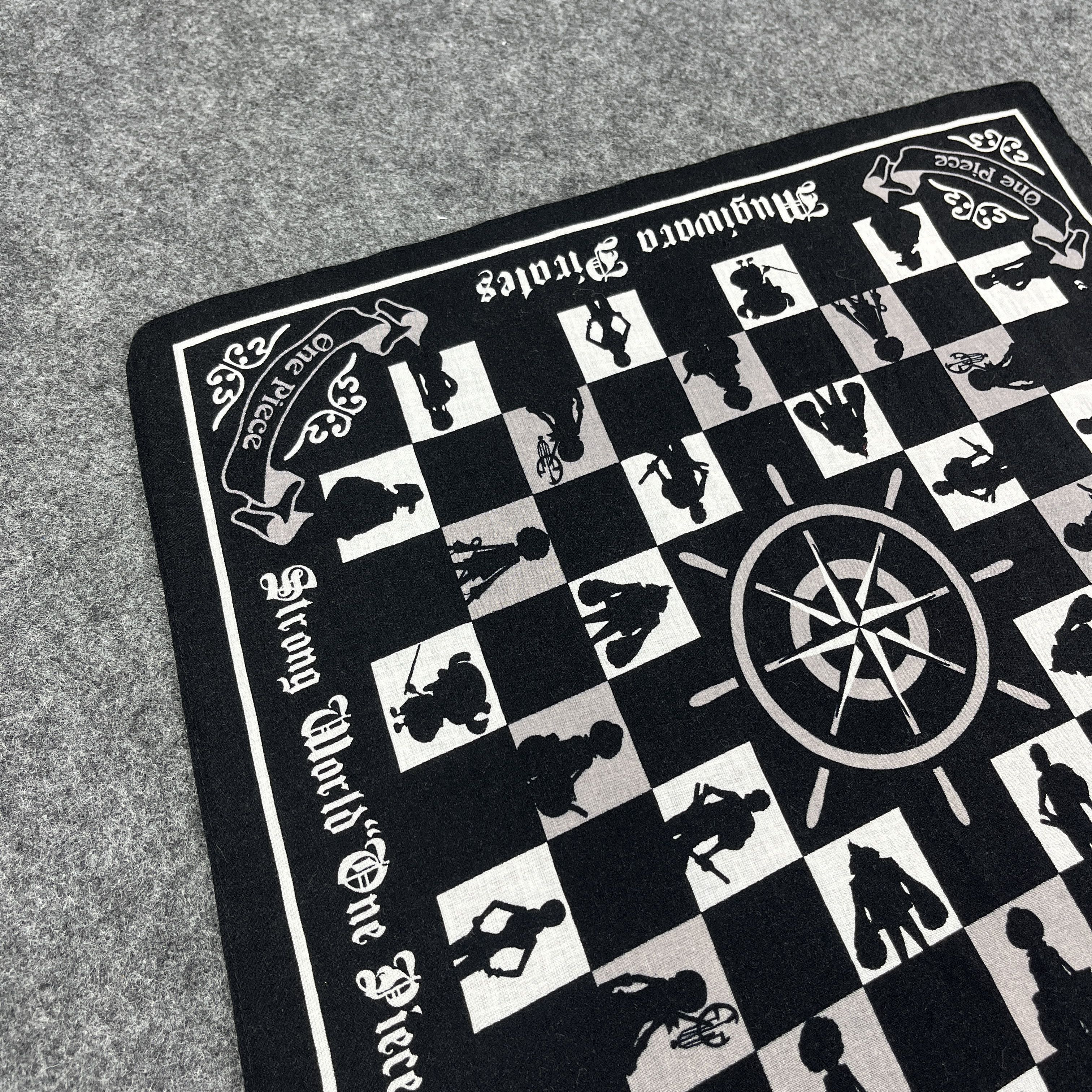 Anime × One Piece × Vintage One Piece Handkerchief / Bandana / Neckerchief B259 Size ONE SIZE - 4 Thumbnail