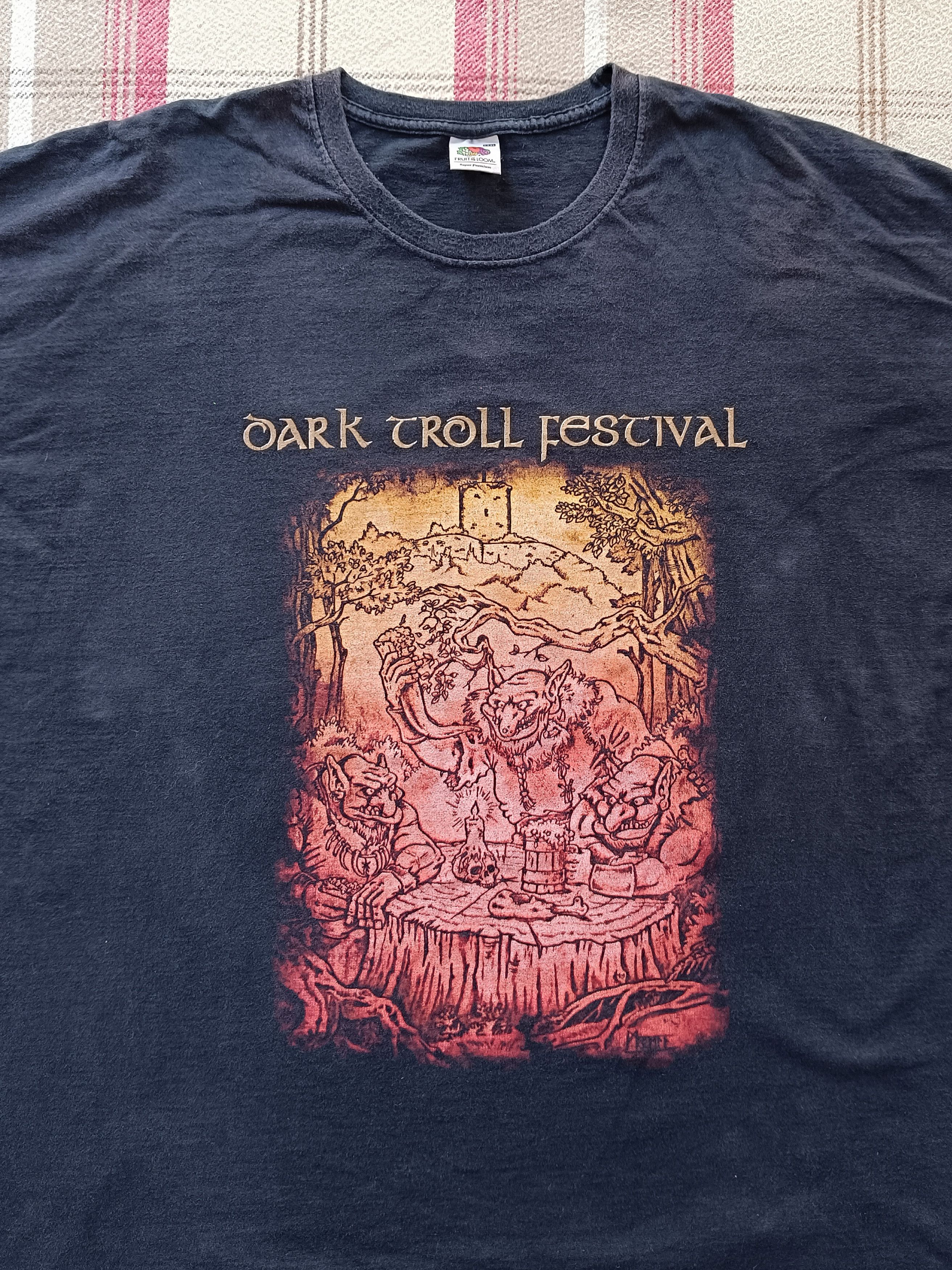 Band Tees × Vintage Vintage Dark Troll Festival 2016 Shirt Size XXXL Hard Rock Size US XXL / EU 58 / 5 - 2 Thumbnail