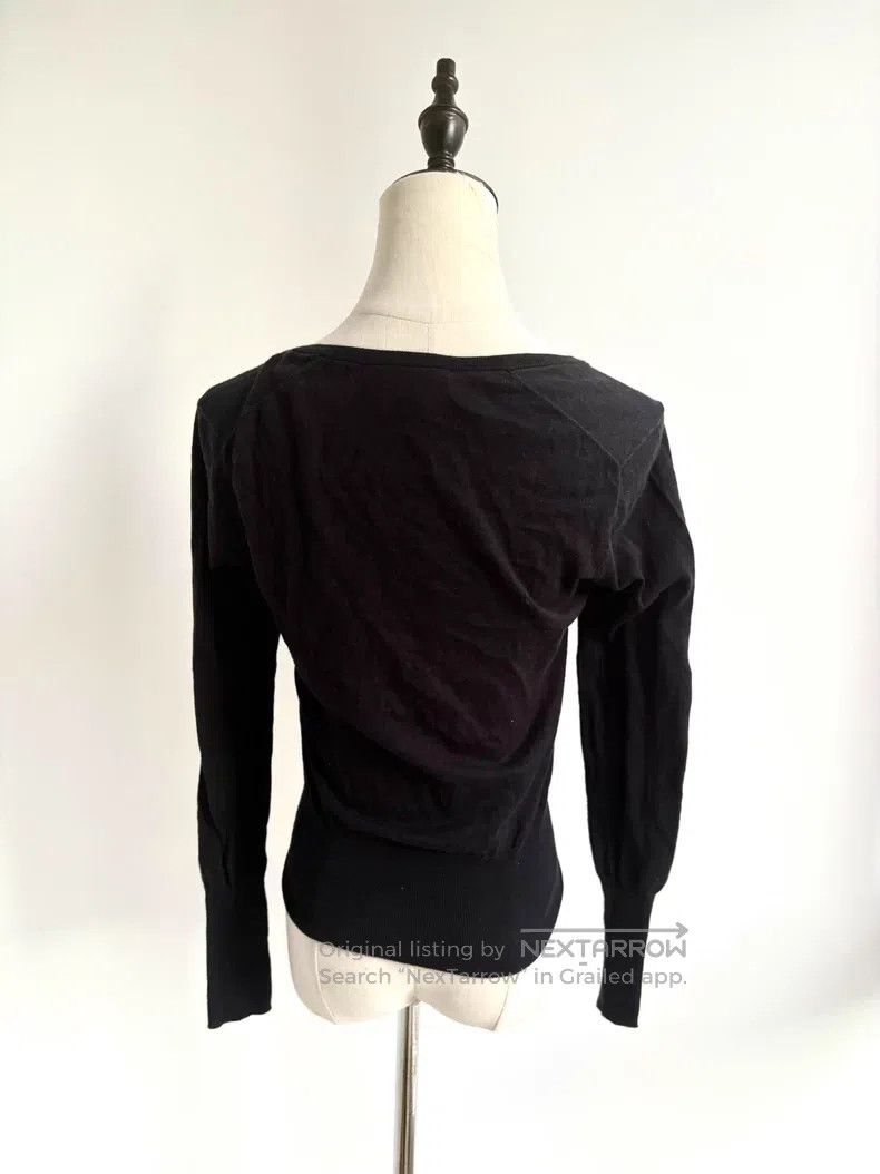 Vivienne Westwood Vivienne Westwood Saturn Black Round Neck Knit Top Size M / US 6-8 / IT 42-44 - 2 Thumbnail